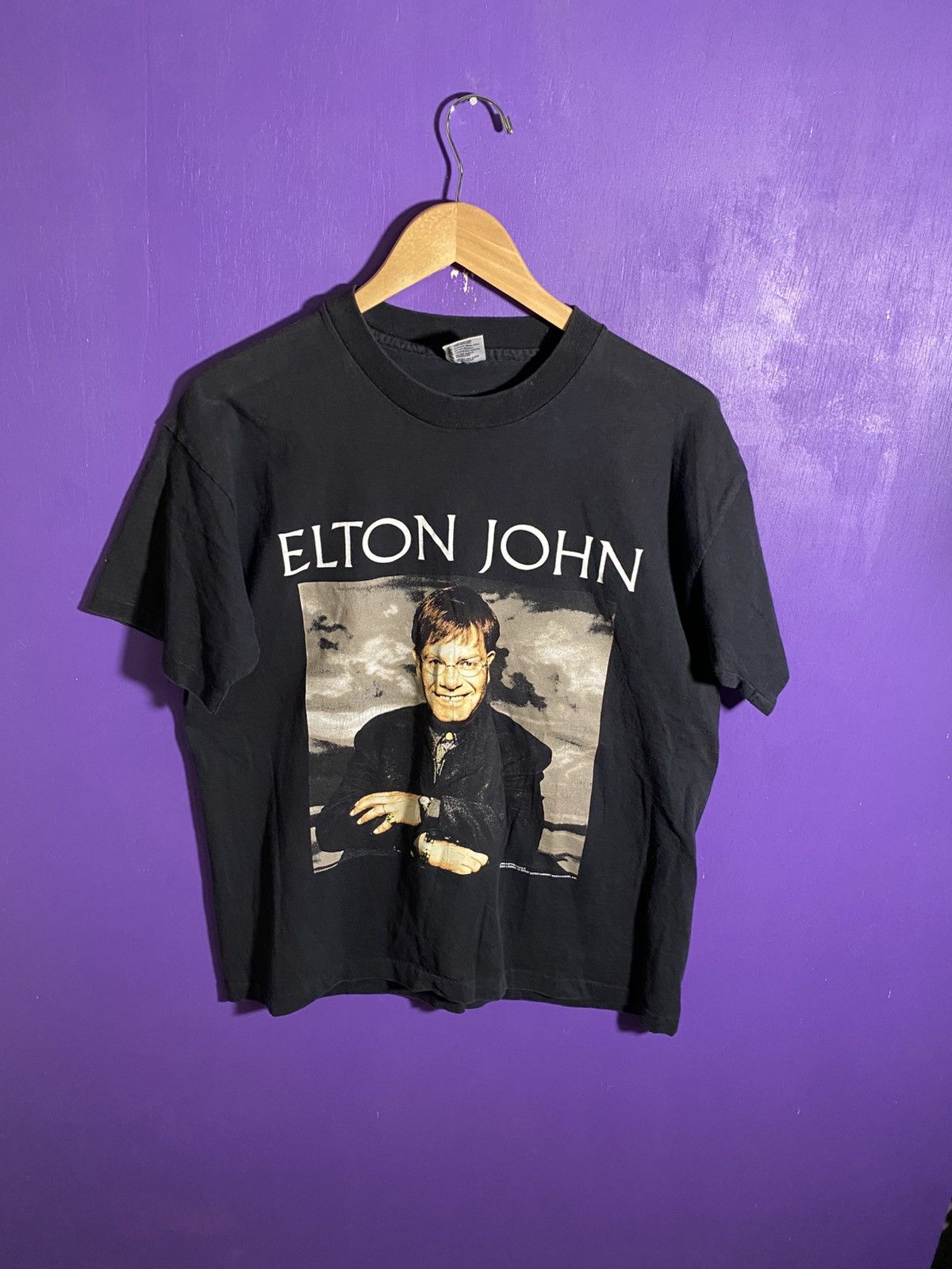 Vintage 1995 Elton John made in England tour tee