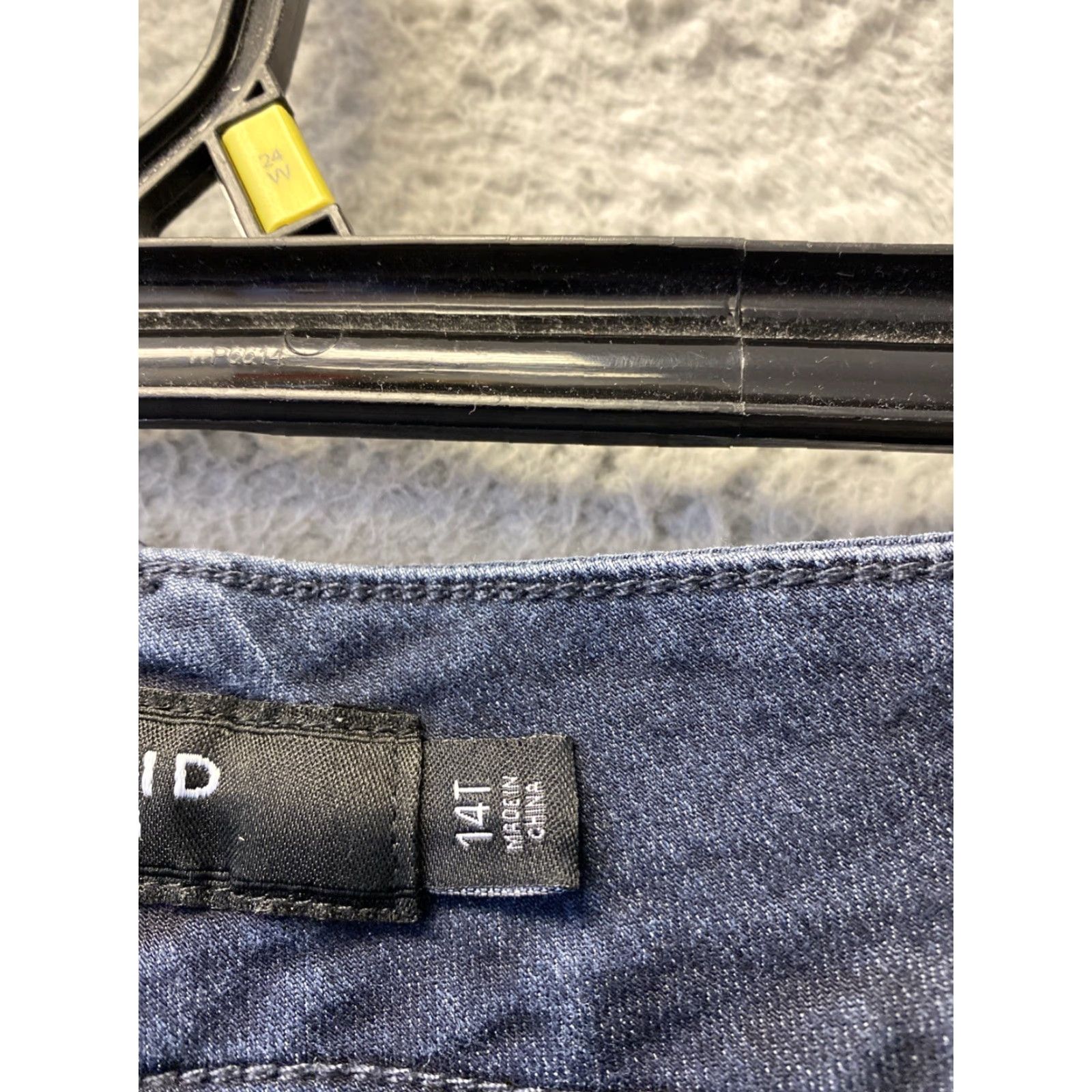 Torrid Torrid Bombshell Jeans Skinny High Waist Button Fly Pockets 14T Blue Denim Women's Plus Size 14T 30" Inseam Size 36" / US 14 / IT 50 - 6 Thumbnail