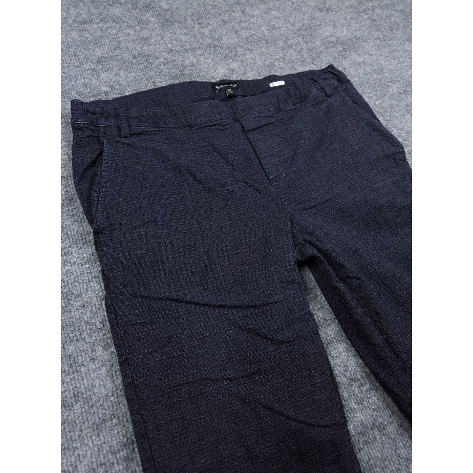 Emporio Armani Emporio Armani Pants Adult / Juniors 31 x 28 Blue Slim Stretch Knit Textured Slim Jogger Jeans Logo Pockets Straight Leg Men Size US 31 - 3 Thumbnail