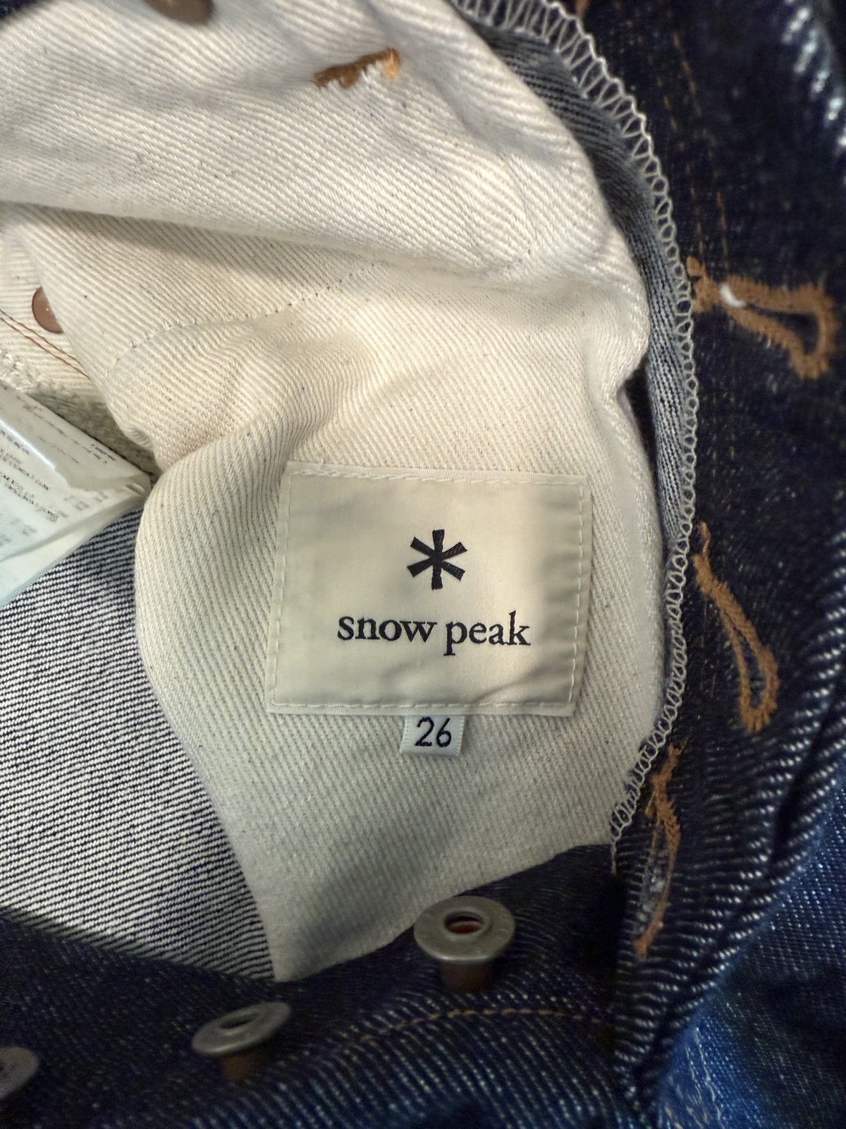 Snow Peak Snow Peak 5 Pocket Blue Denim Size US 26 / EU 42 - 4 Thumbnail