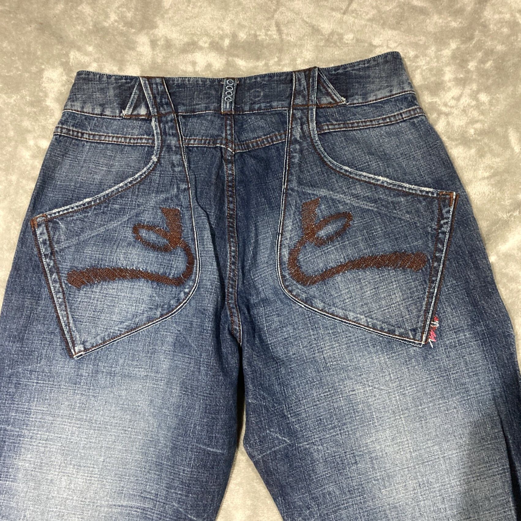 Coogi VINTAGE COOGI Jeans Australia Denim Embroidered Stitch Baggy Rap Hip Hop 36x34 Men Size US 36 / EU 52 - 4 Thumbnail