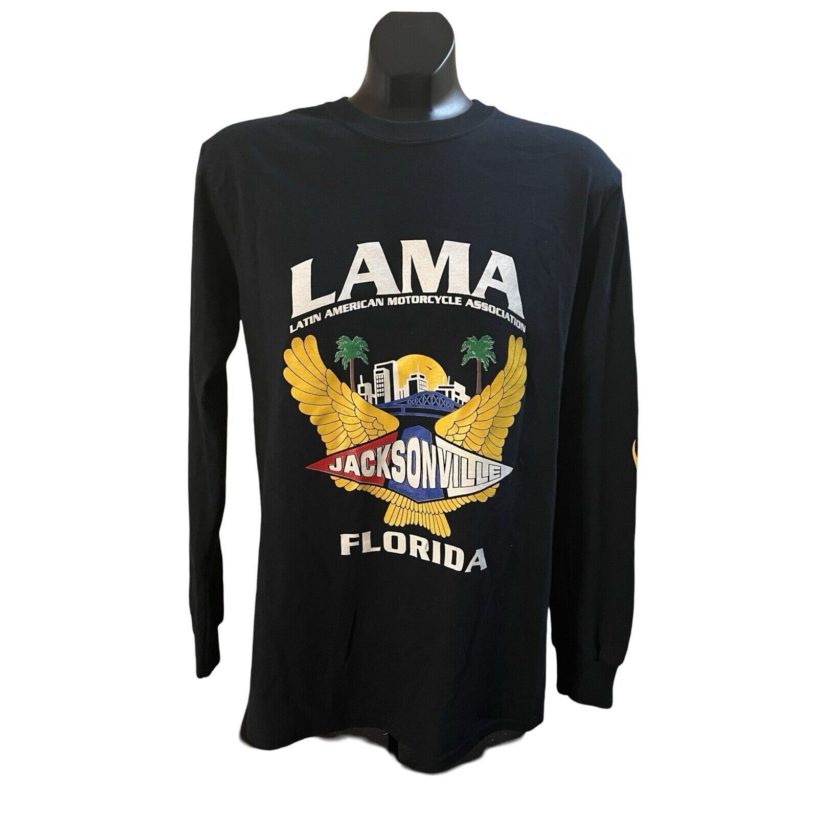 Gildan LAMA Jacksonville Florida Long-Sleeve T-Shirt – Size Small Size US S / EU 44-46 / 1 - 1 Thumbnail