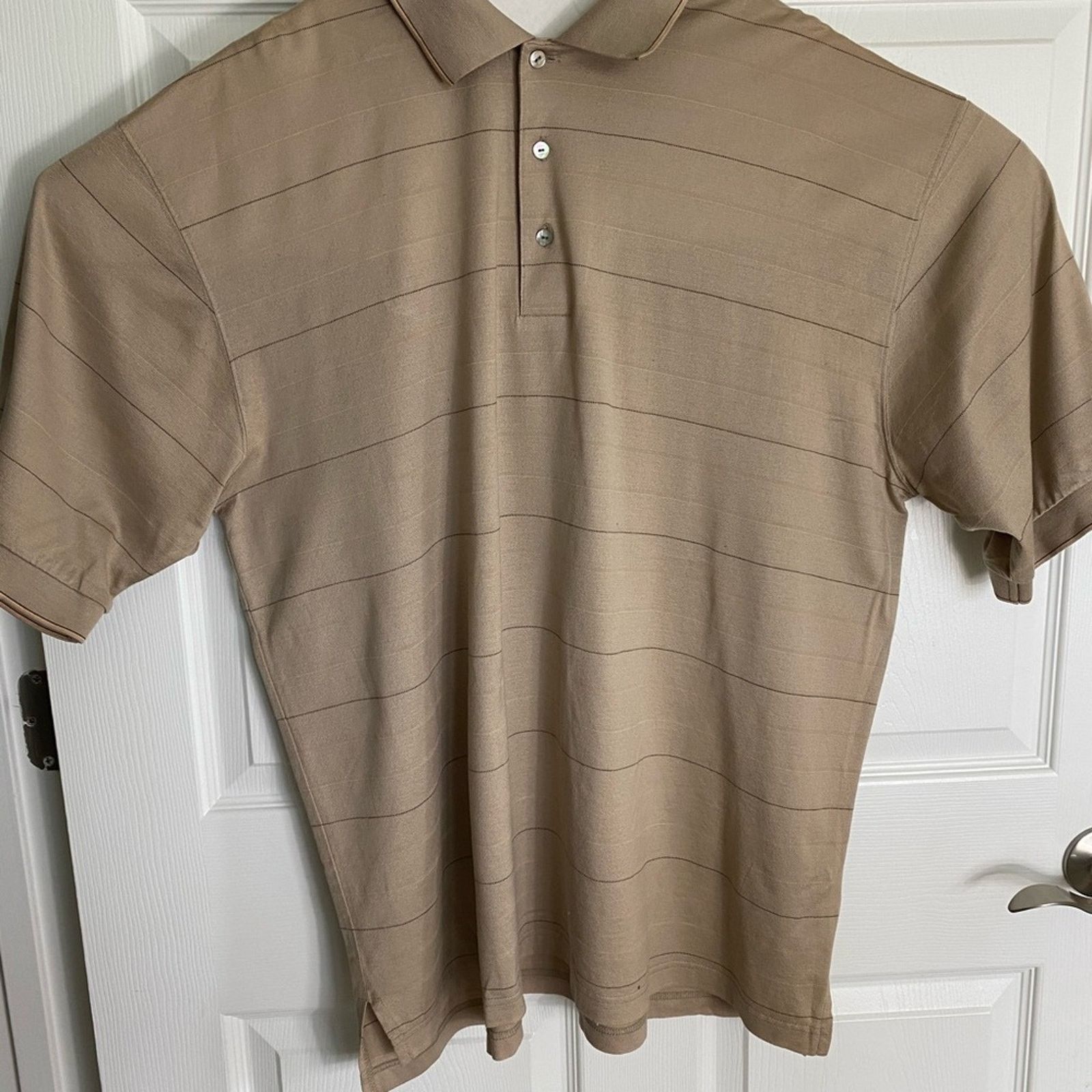 Hogan Ben Hogan Men's Size XL Golf Stripe Polo Shirt Size US XL / EU 56 / 4 - 3 Thumbnail