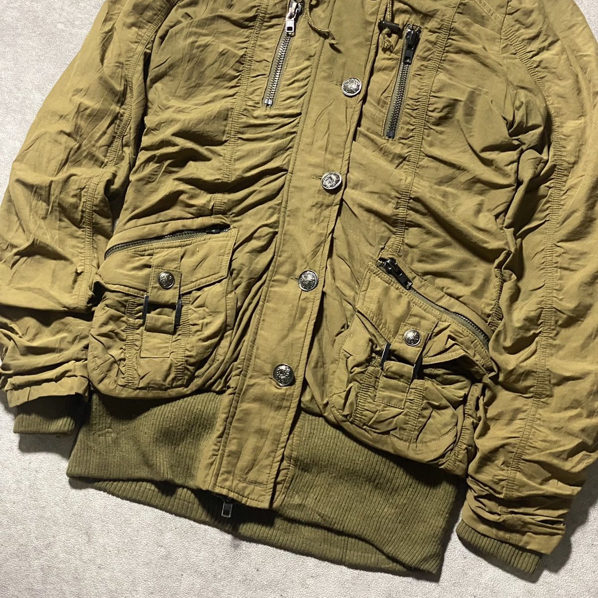 GOA 2000s One way Fur Military Hoodie Size US S / EU 44-46 / 1 - 4 Thumbnail