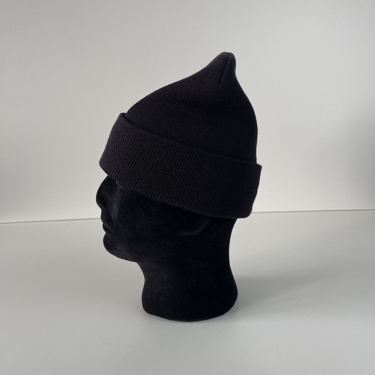Carhartt Wip Carhartt WIP Acrylic Watch Logo Beanie Hat Black Y2K Size ONE SIZE - 2 Thumbnail