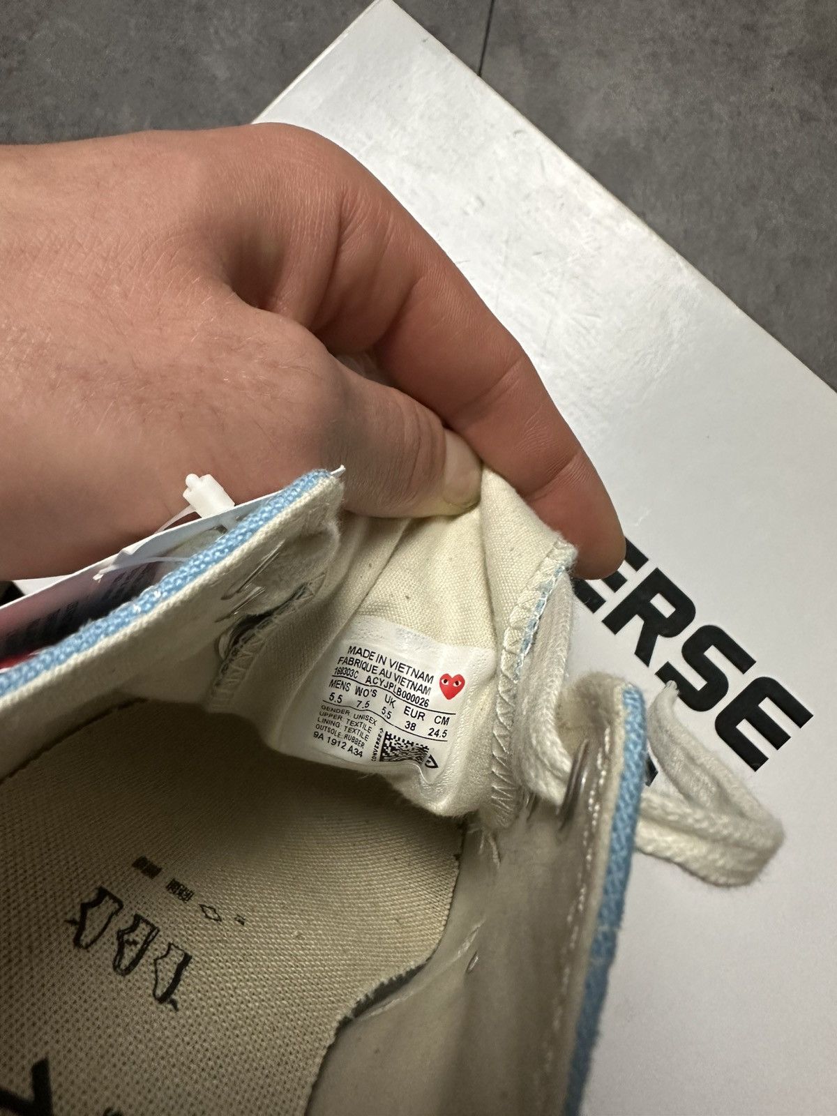 Comme des Garcons PLAY Comme des Garçons PLAY X Conversel Size US 8 / IT 38 - 9 Thumbnail