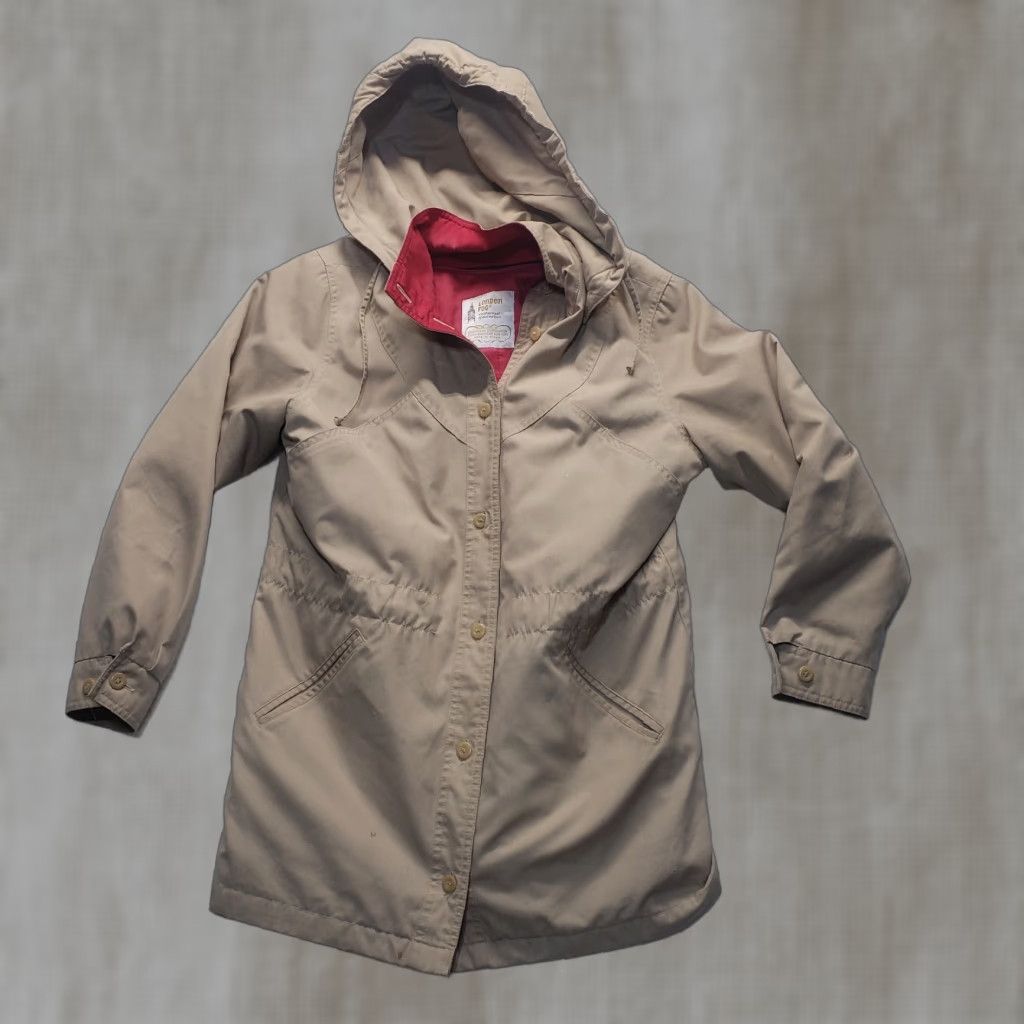 London Fog London Fog Jacket Women Beige Hooded Outdoor 8 Size M / US 6-8 / IT 42-44 - 1 Thumbnail