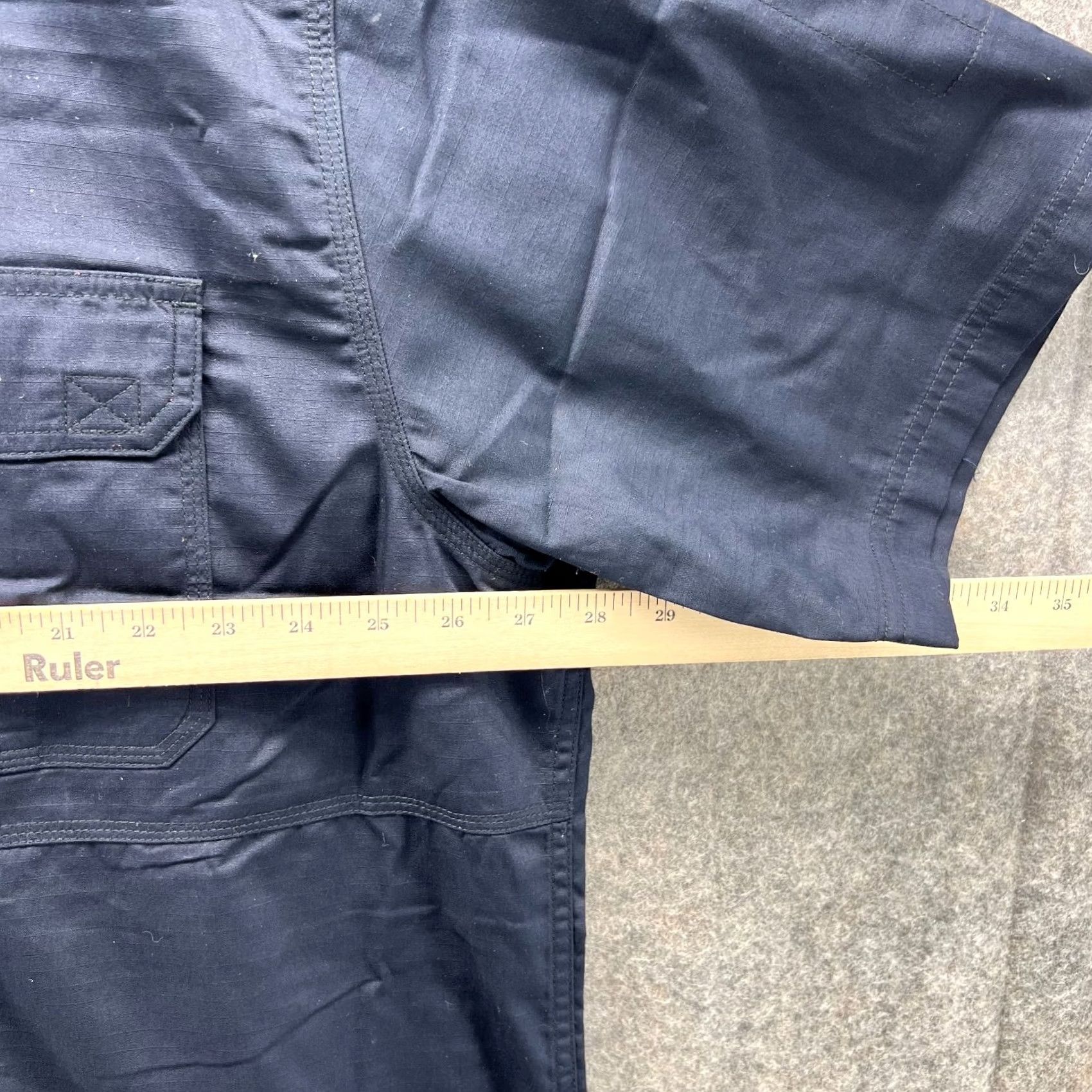 Vintage 5.11 Tactical Shirt Men 2XL Blue Button Down Pocket Ripstop Police Teflon NEW Size US XXL / EU 58 / 5 - 4 Thumbnail