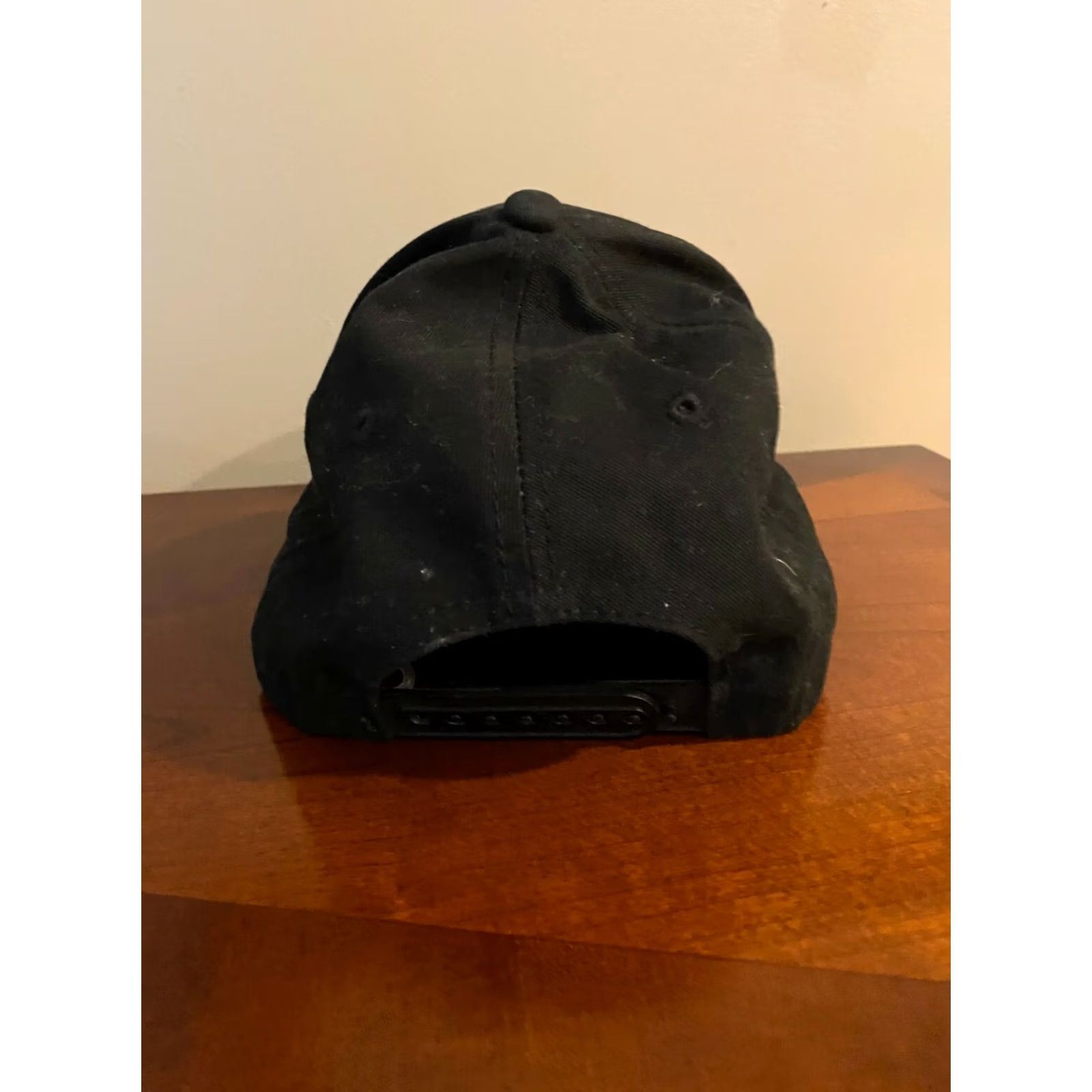 Vintage Wayne's World Hat Wayne Baseball Cap Movie Black Mens One Size Adjustable Size ONE SIZE - 3 Thumbnail