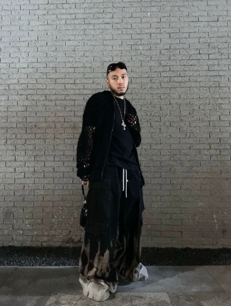 Rick Owens rick owens FW24 flame CARGO BELAS pants Size US 28 / EU 44 - 6 Thumbnail