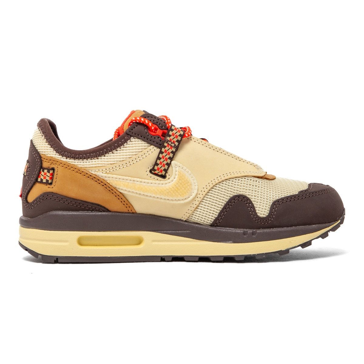 Nike Air Max 1 Travis Scott Cactus Jack Baroque Brown Size US 5.5 / EU 38 - 4 Thumbnail