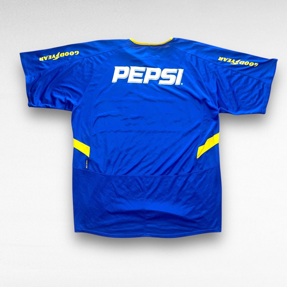 Nike NIKE BOCA JUNIORS 2003-2004 HOME Jersey Futbol Soccer XL Size US XL / EU 56 / 4 - 12 Thumbnail