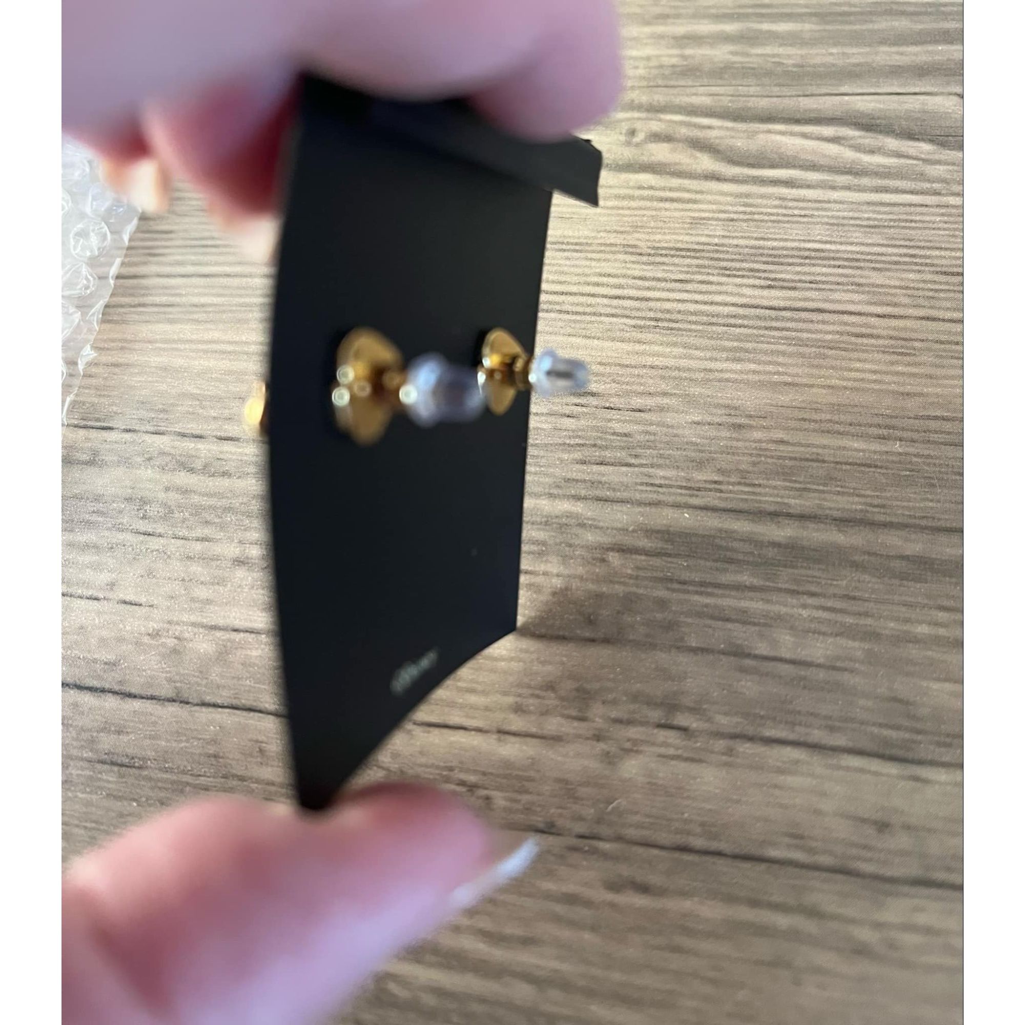 Kate Spade Kate Spade Disney Minnie Mouse Stud Earrings With Black Crys Size ONE SIZE - 3 Thumbnail