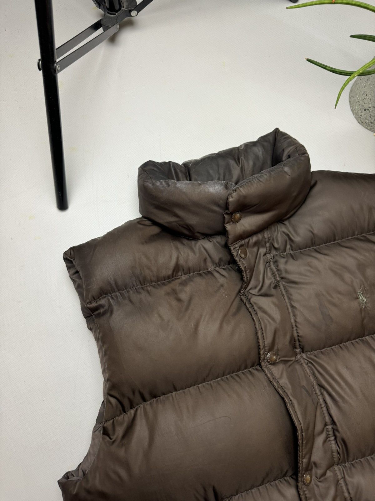 Polo Ralph Lauren × Vintage Rare vintage Polo Ralph Lauren vest brown lampo y2k Size US L / EU 52-54 / 3 - 5 Thumbnail