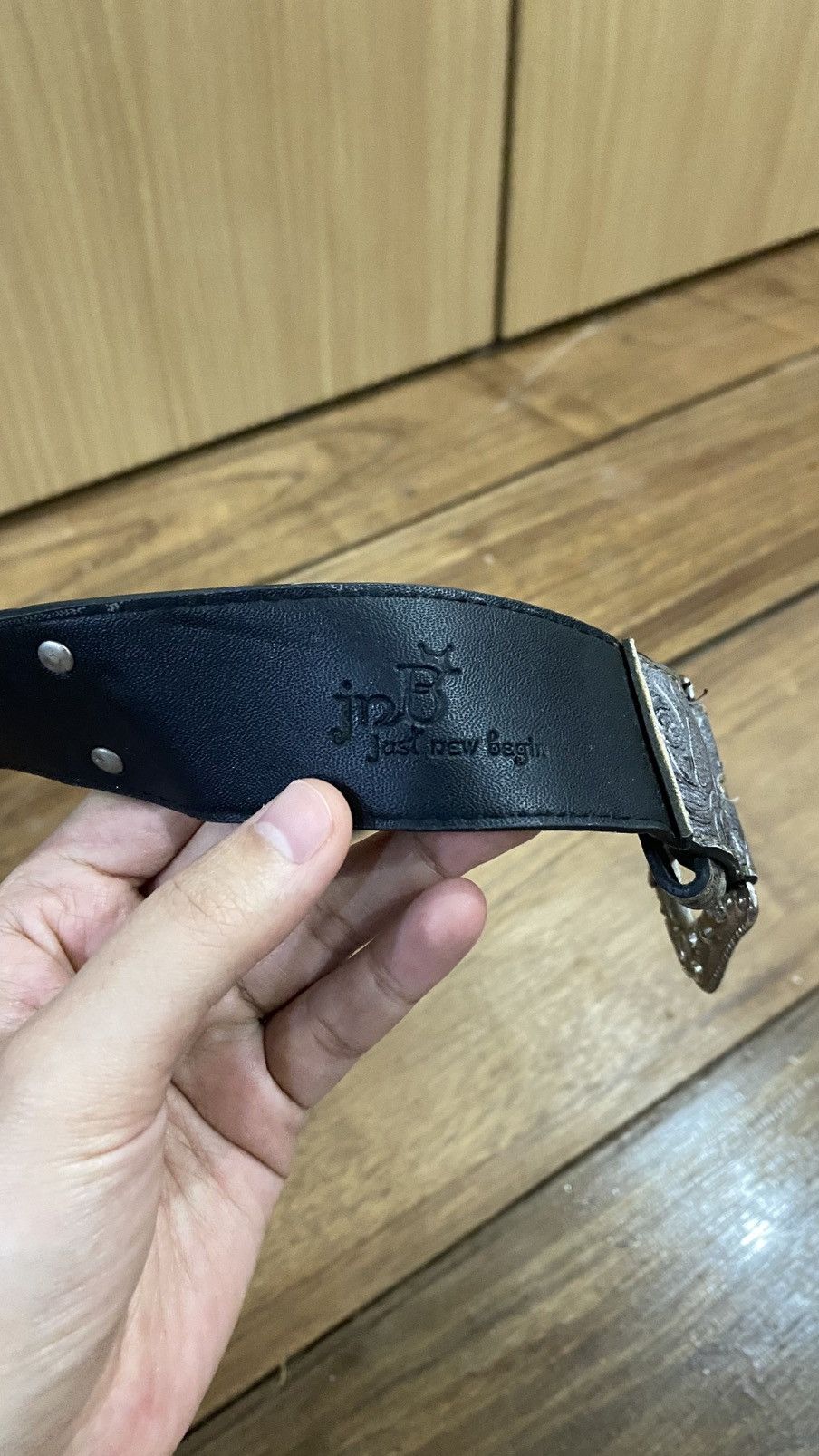 Vintage Y2K belt vintage leather Size ONE SIZE - 5 Thumbnail