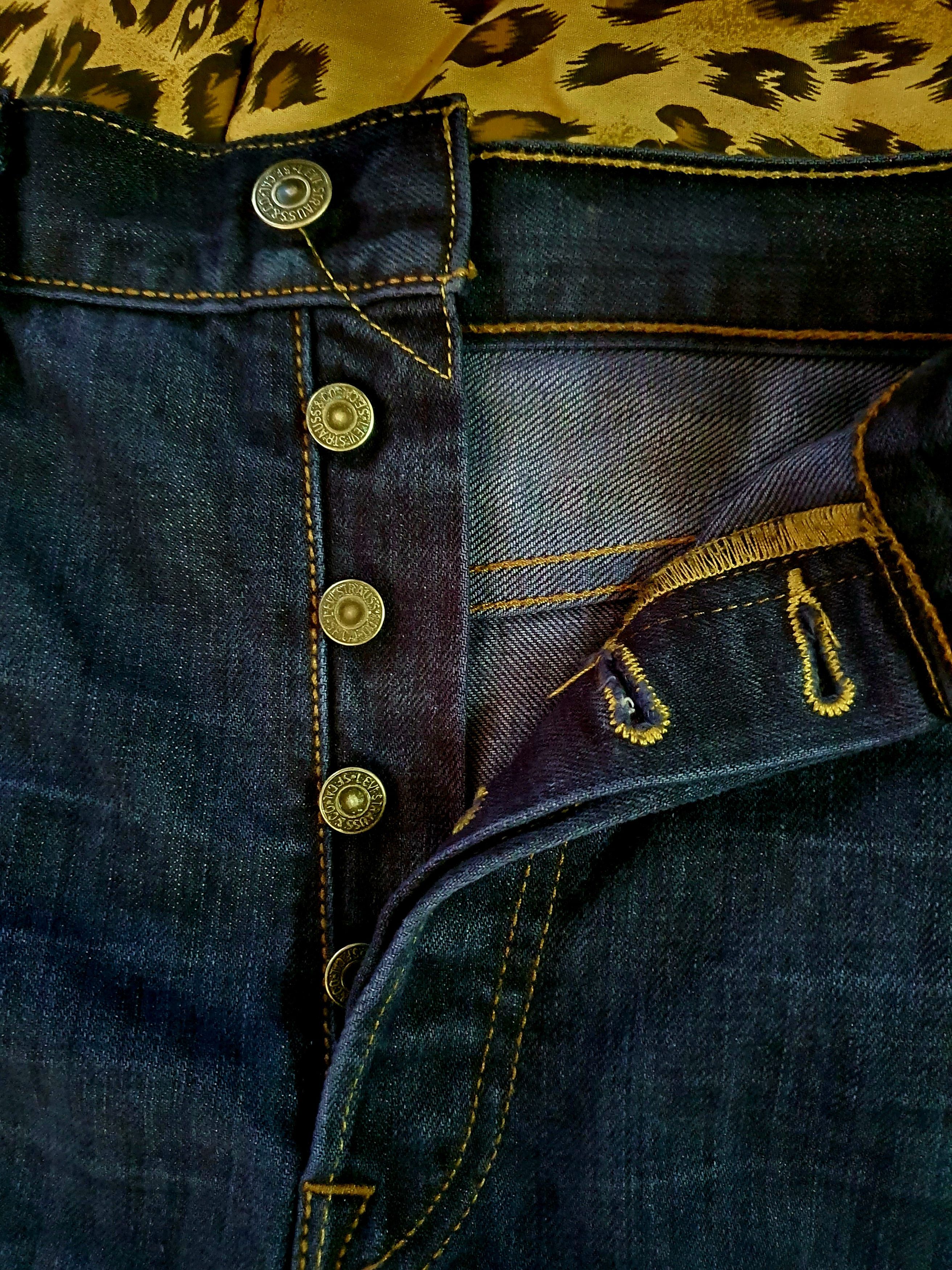 Levi's Levi Strauss & Co. 501 Straight Cut Denim Size US 32 / EU 48 - 3 Thumbnail