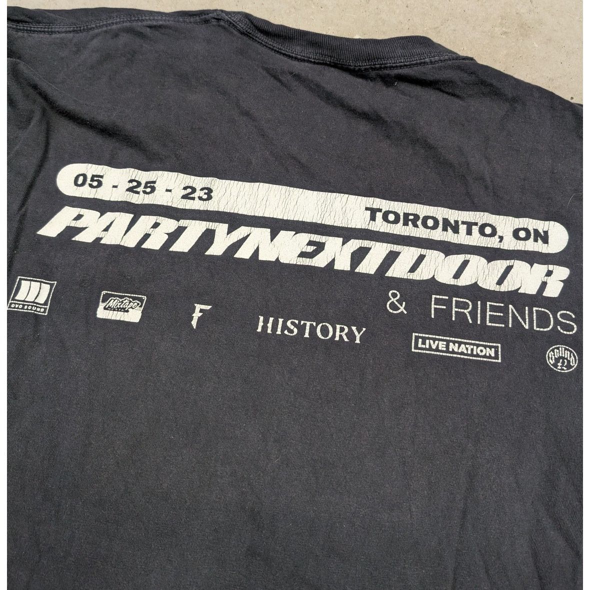 Comfort Colors × Drake × October's Very Own 2023 PartyNextDoor & Friends OvO Sounds Concert t-shirt Size US XL / EU 56 / 4 - 2 Thumbnail