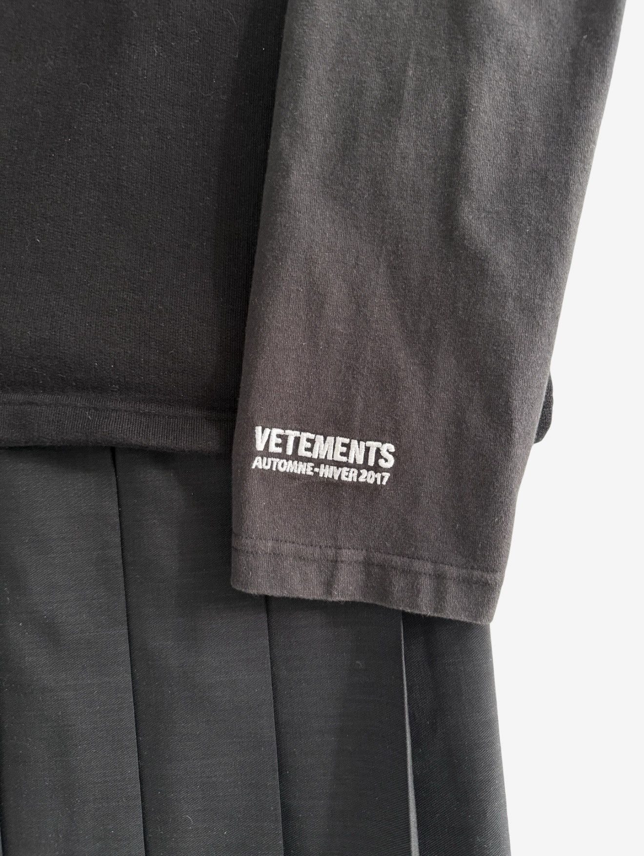 Vetements Vetements AW16 Runway Justin4Ever Hoodie Dress Sz.XS Size XS / US 0-2 / IT 36-38 - 5 Thumbnail