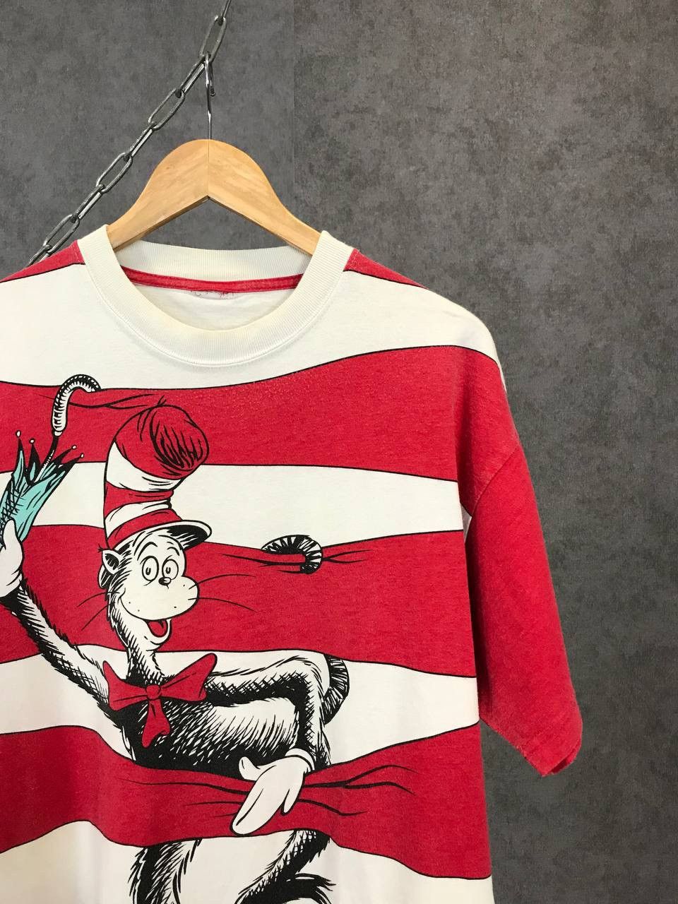 Vintage Dr.Suess Grinch vintage comics movie tee Size US M / EU 48-50 / 2 - 3 Thumbnail