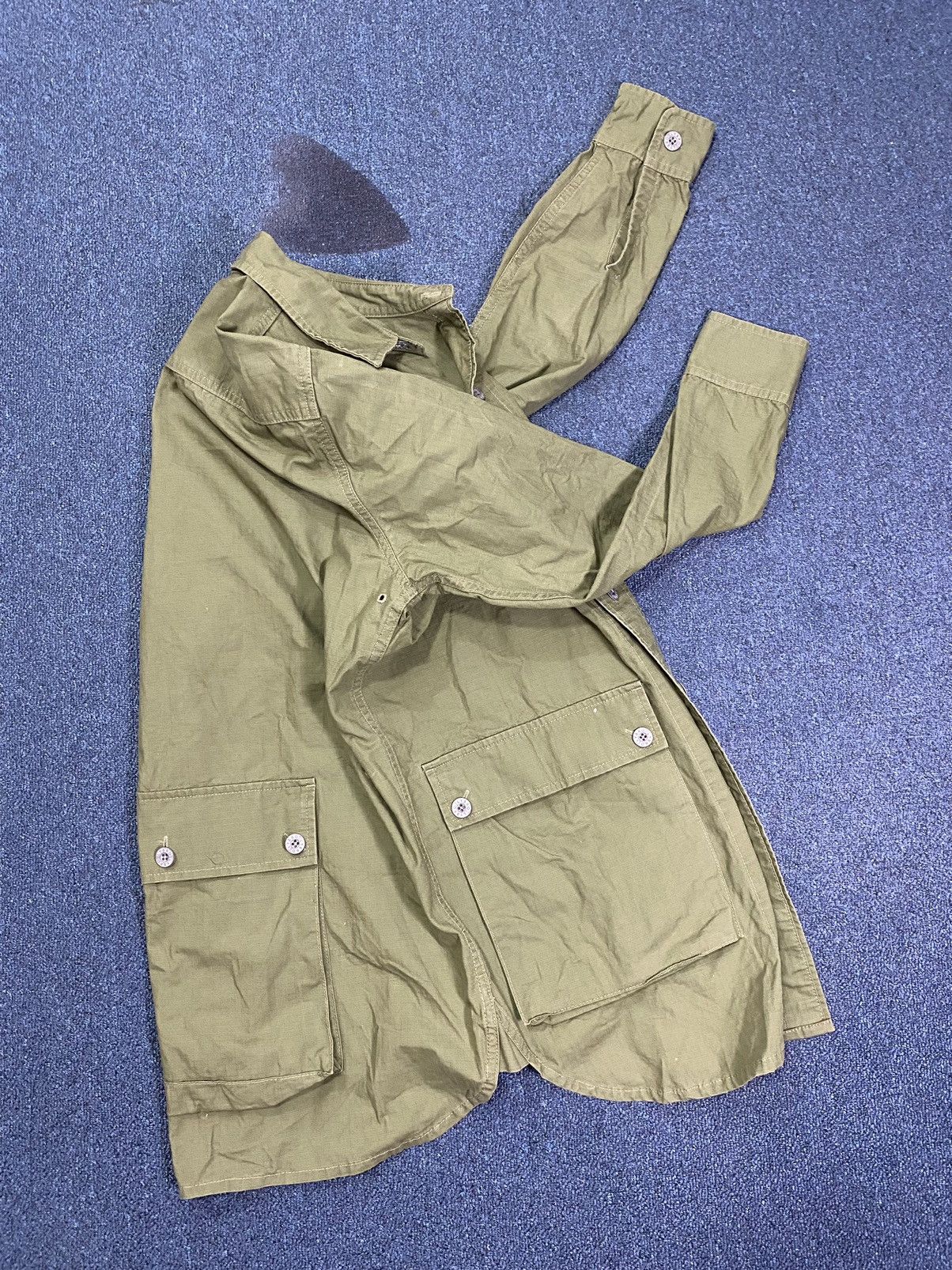 Nigel Cabourn Nigel Cabourn Mountain Division Big Shirt Size US S / EU 44-46 / 1 - 1 Thumbnail
