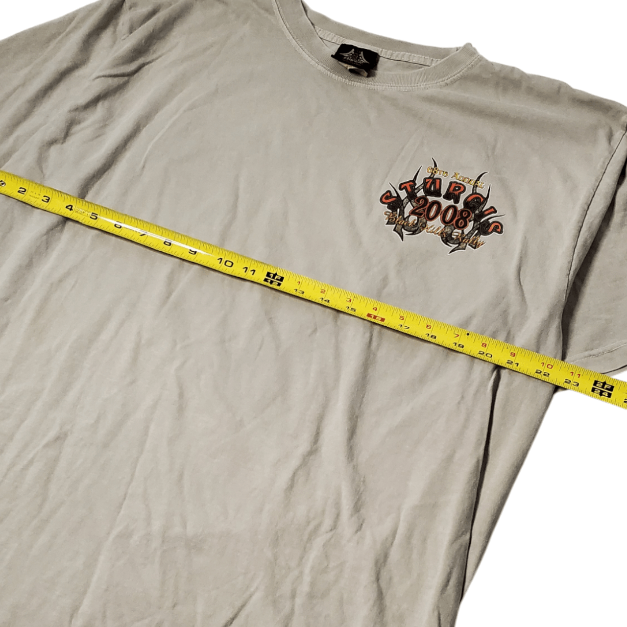Harley Davidson × Vintage 2008 Sturgis 68th Rally Babe T-Shirt Size US XL / EU 56 / 4 - 6 Thumbnail
