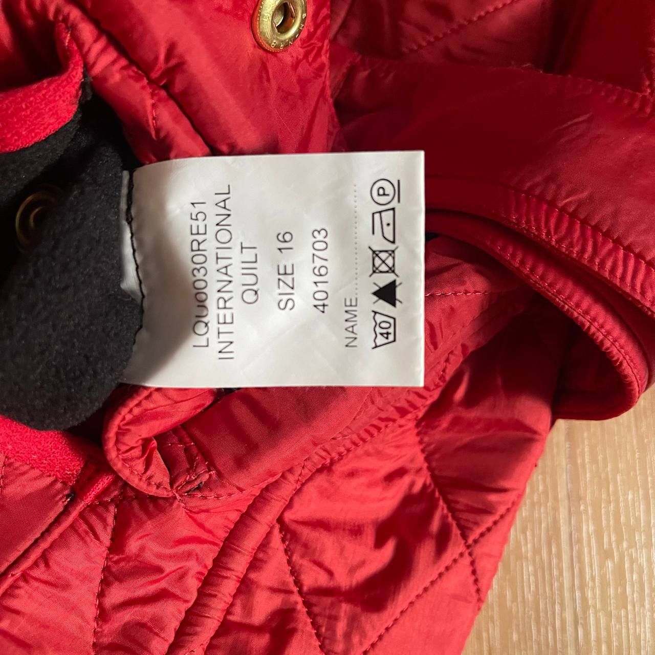 Barbour Women’s Quilted Bomber Jacket Barbour International Size 12 Size XL / US 12-14 / IT 48-50 - 7 Thumbnail