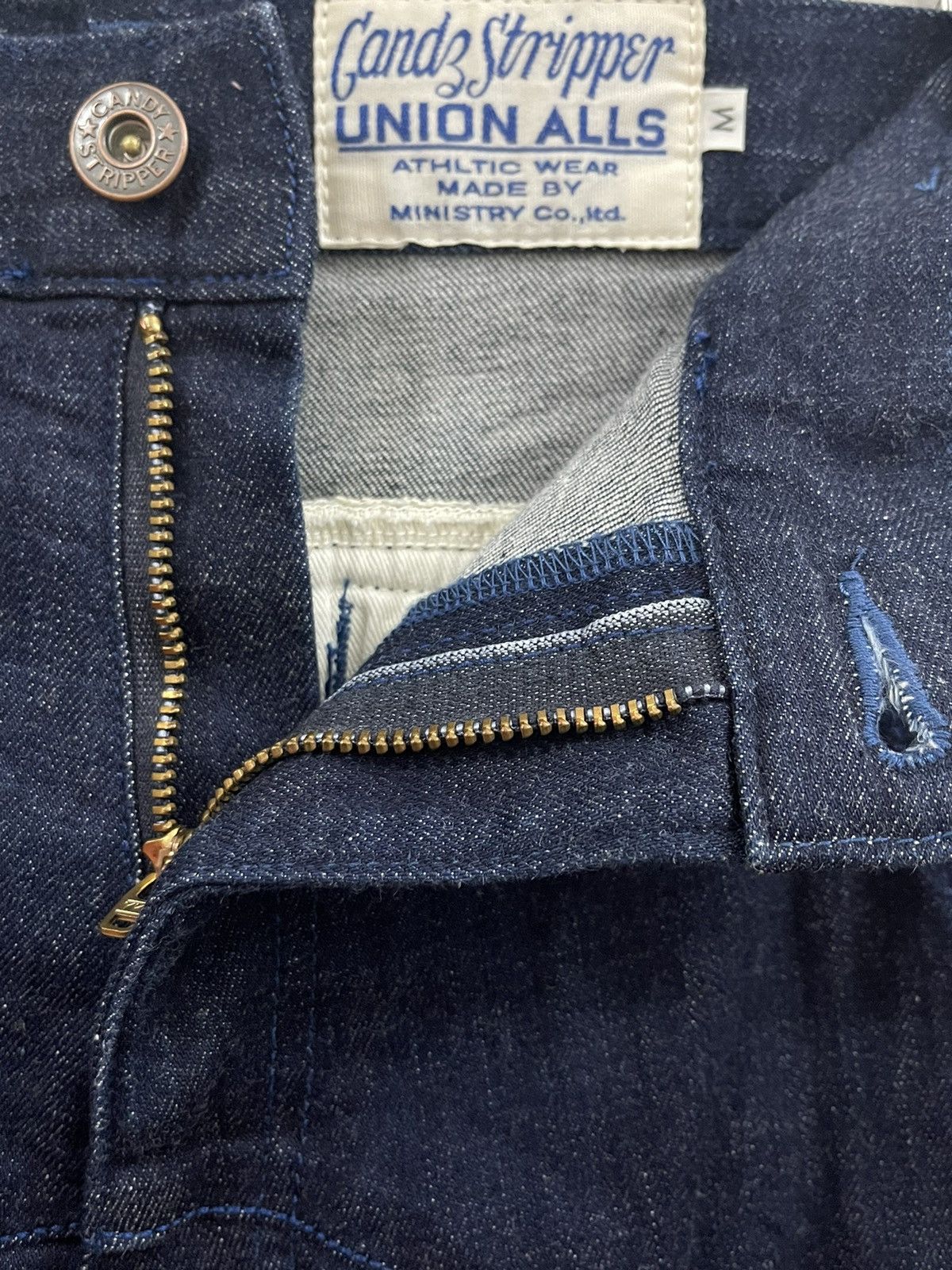 Kapital × Ministry Of Supply Rare Candy Stripper UNION ALLS by Ministry Jeans Size US 33 - 5 Thumbnail