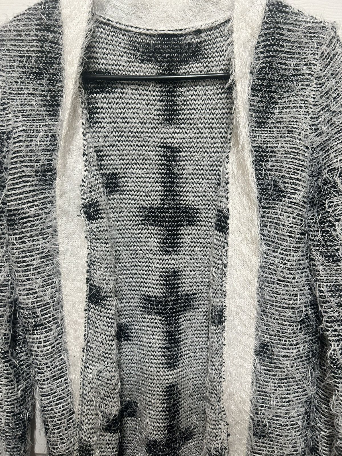Japanese Brand × Vintage Cross Knit Cardigan Size US S / EU 44-46 / 1 - 2 Thumbnail