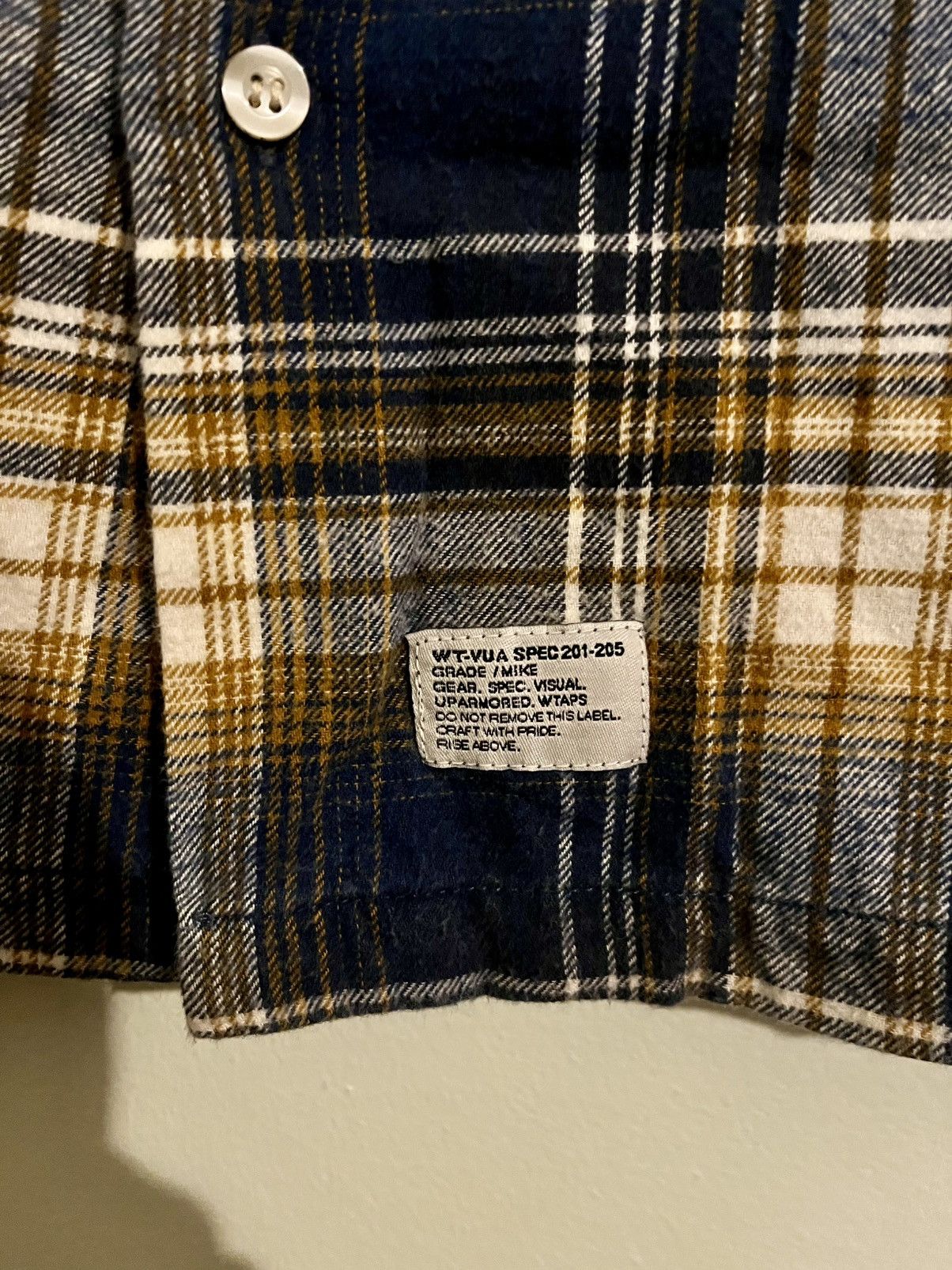 Wtaps WTAPS Plaid Flannel Shirt Made in Japan Size S Size US S / EU 44-46 / 1 - 4 Thumbnail