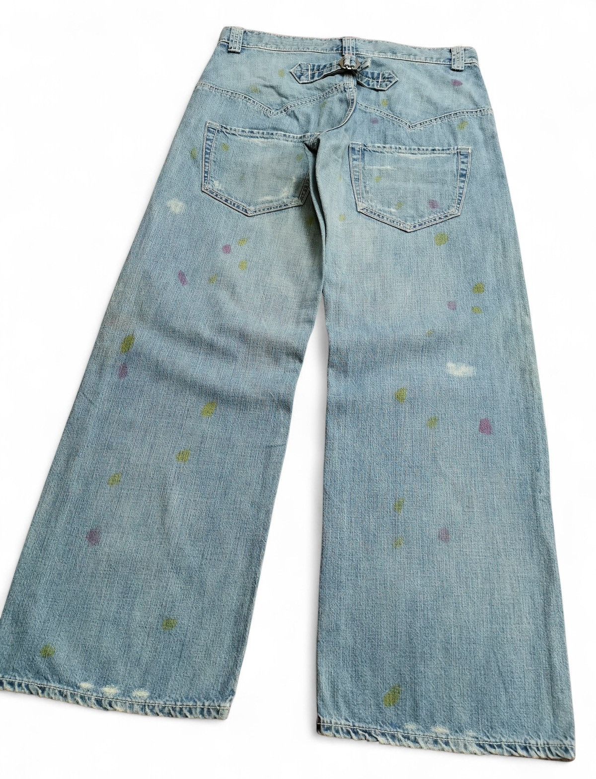 Sunao Kuwahara Sunaokuwahara baggy jeans Size 31" - 6 Thumbnail