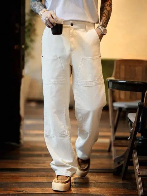 Other Maruyama Vintage Classic 90s Straight Leg Pants Workwear Size US 32 / EU 48 - 5 Thumbnail