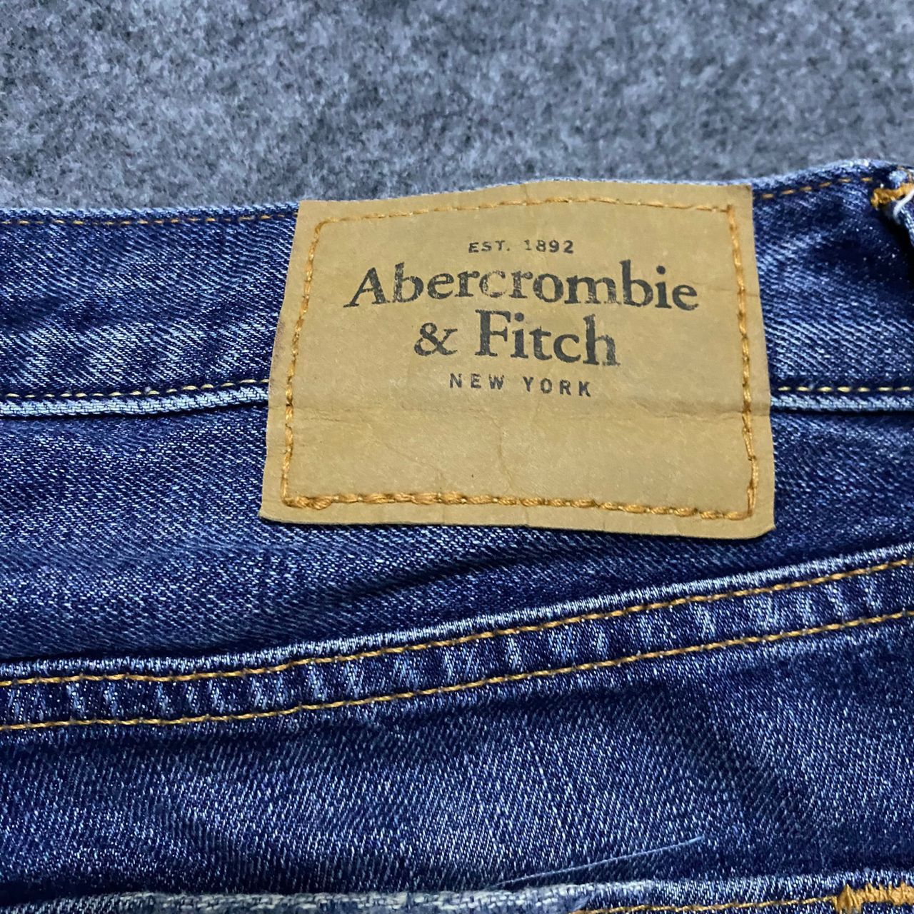 Abercrombie & Fitch 💥Best Offer💥Vintage Abercrombie & Fitch Distressed Denim Size US 31 - 10 Thumbnail