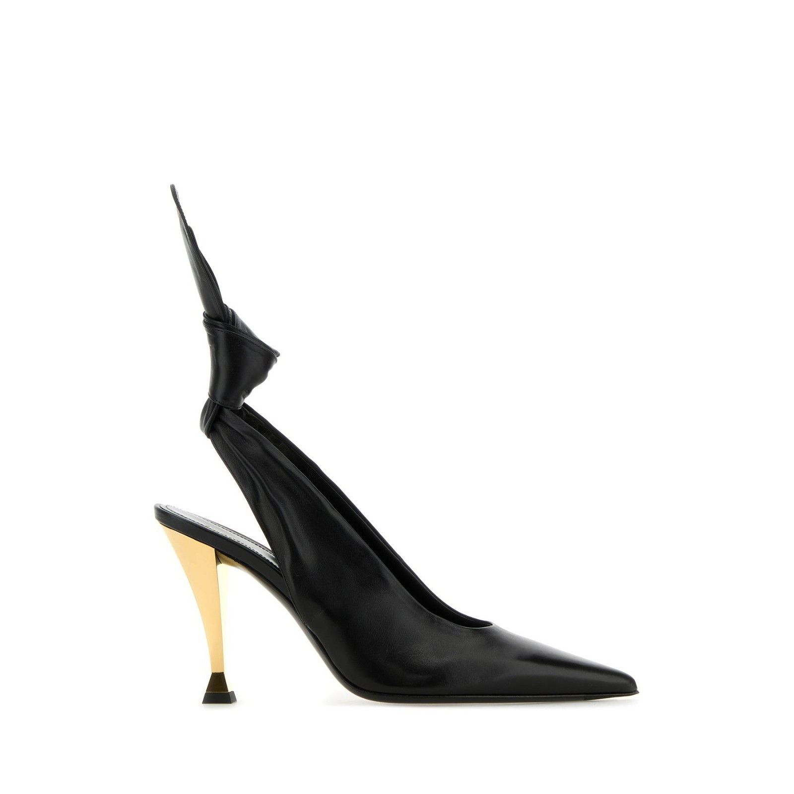 Givenchy GIVENCHY Beauw Black Leather 95mm Heel Pumps New & Authentic Size US 7 / IT 37 - 5 Thumbnail