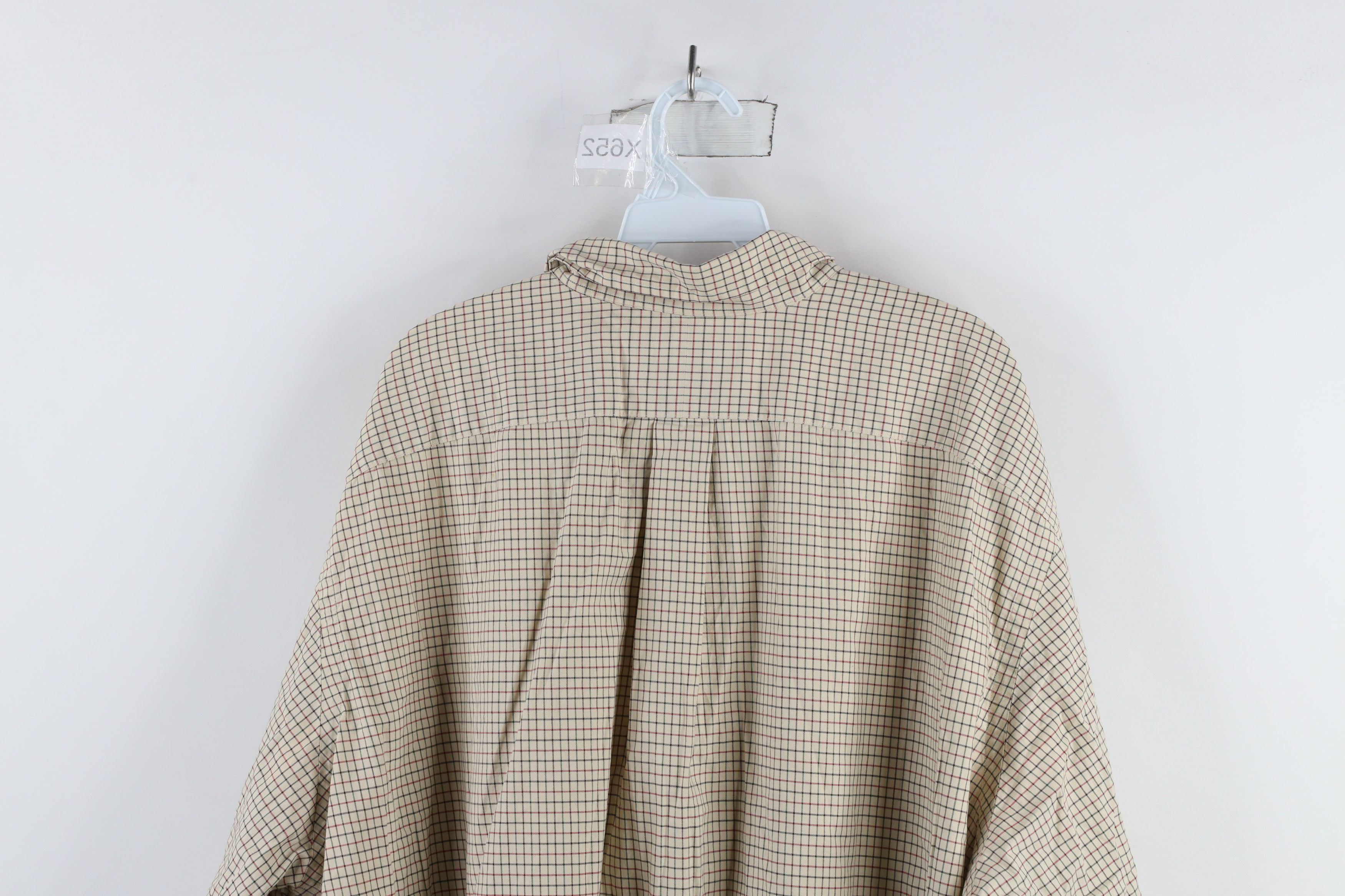 Ralph Lauren × Vintage Vintage 90s Ralph Lauren Collared Button Down Shirt Plaid Size US XXL / EU 58 / 5 - 10 Thumbnail