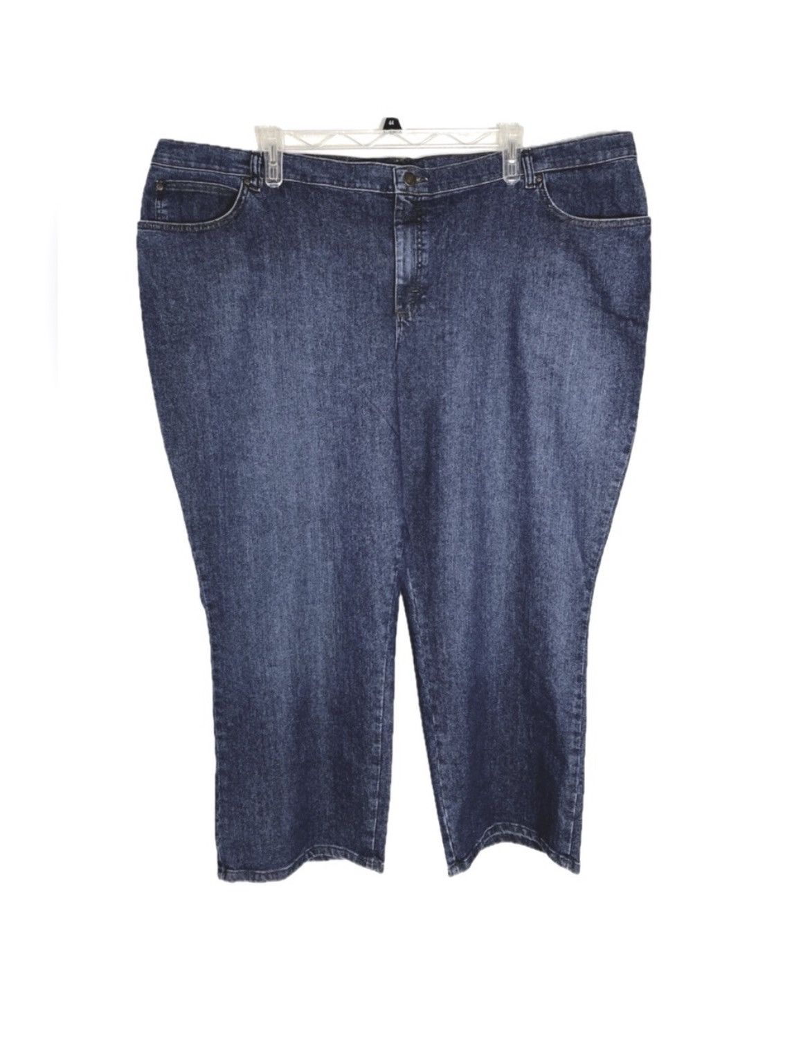 Lee NWT Lee Women's Plus Relaxed Fit Premium Rinse Jeans (30W) Size 42" / US 20 - 1 Thumbnail
