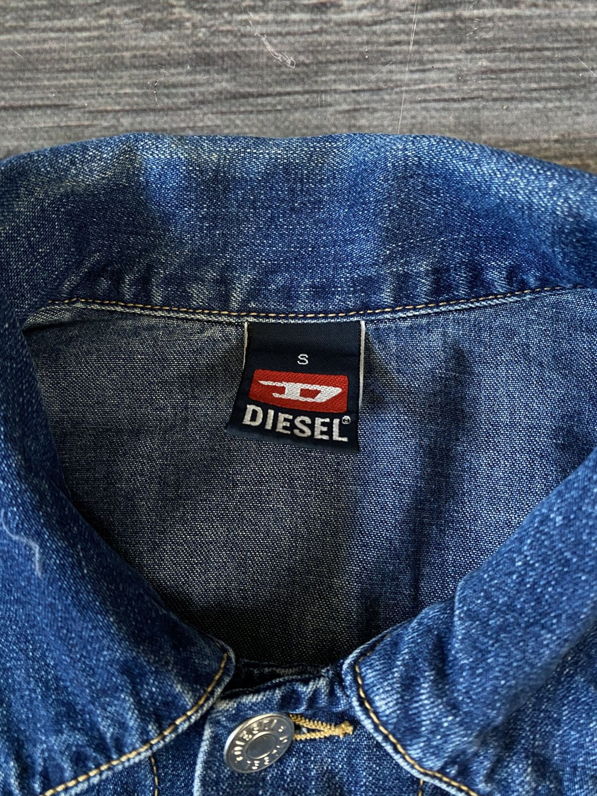 Diesel Diesel Vintage Women’s Denim Jacket Size S / US 4 / IT 40 - 4 Thumbnail
