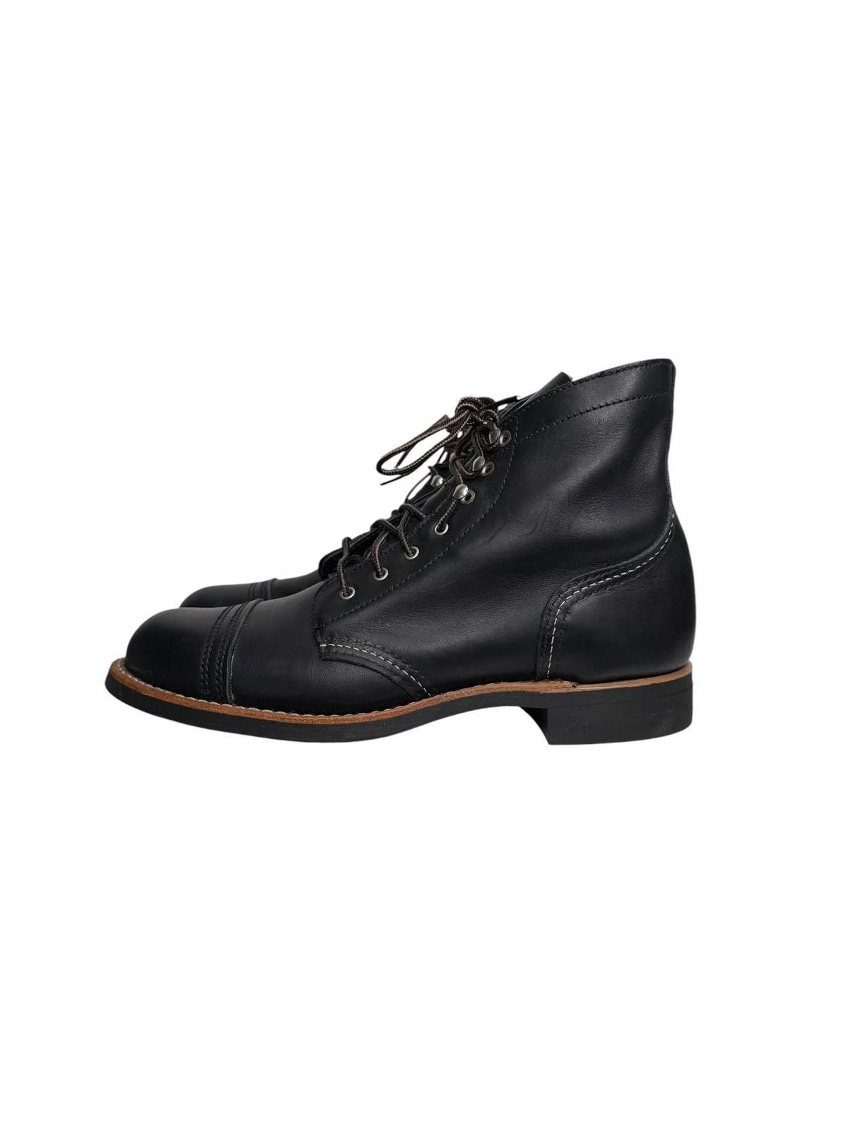 Other Red Wing 3366 Iron Ranger Black Leather Boots USA Size US 9.5 / IT 39.5 - 5 Thumbnail
