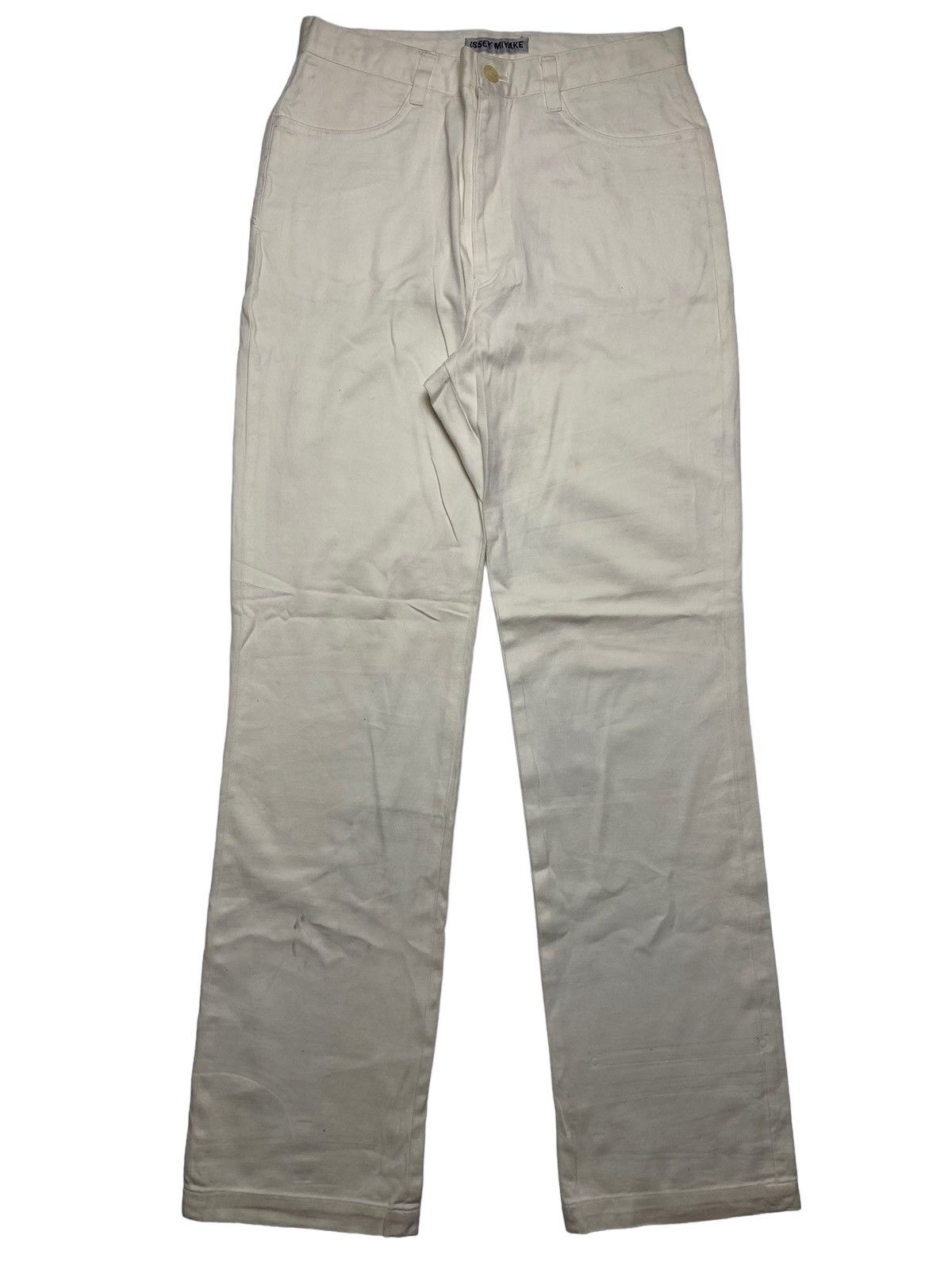 1994 Issey Miyake - White Trouser Pants