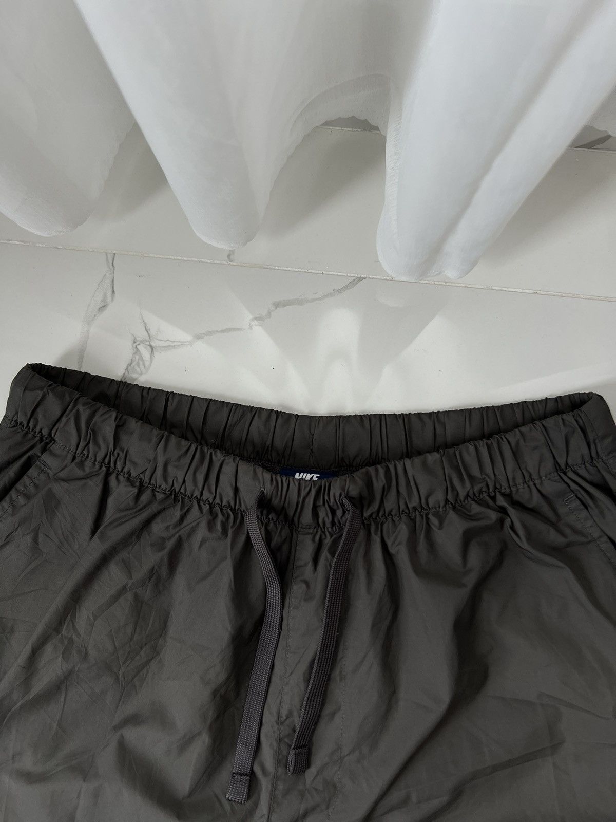 Nike × Vintage 90’s NIKE BAGGY ORANGE SWOOSH RARE RETRO TRACK PANTS Y2K Size US 34 / EU 50 - 5 Thumbnail