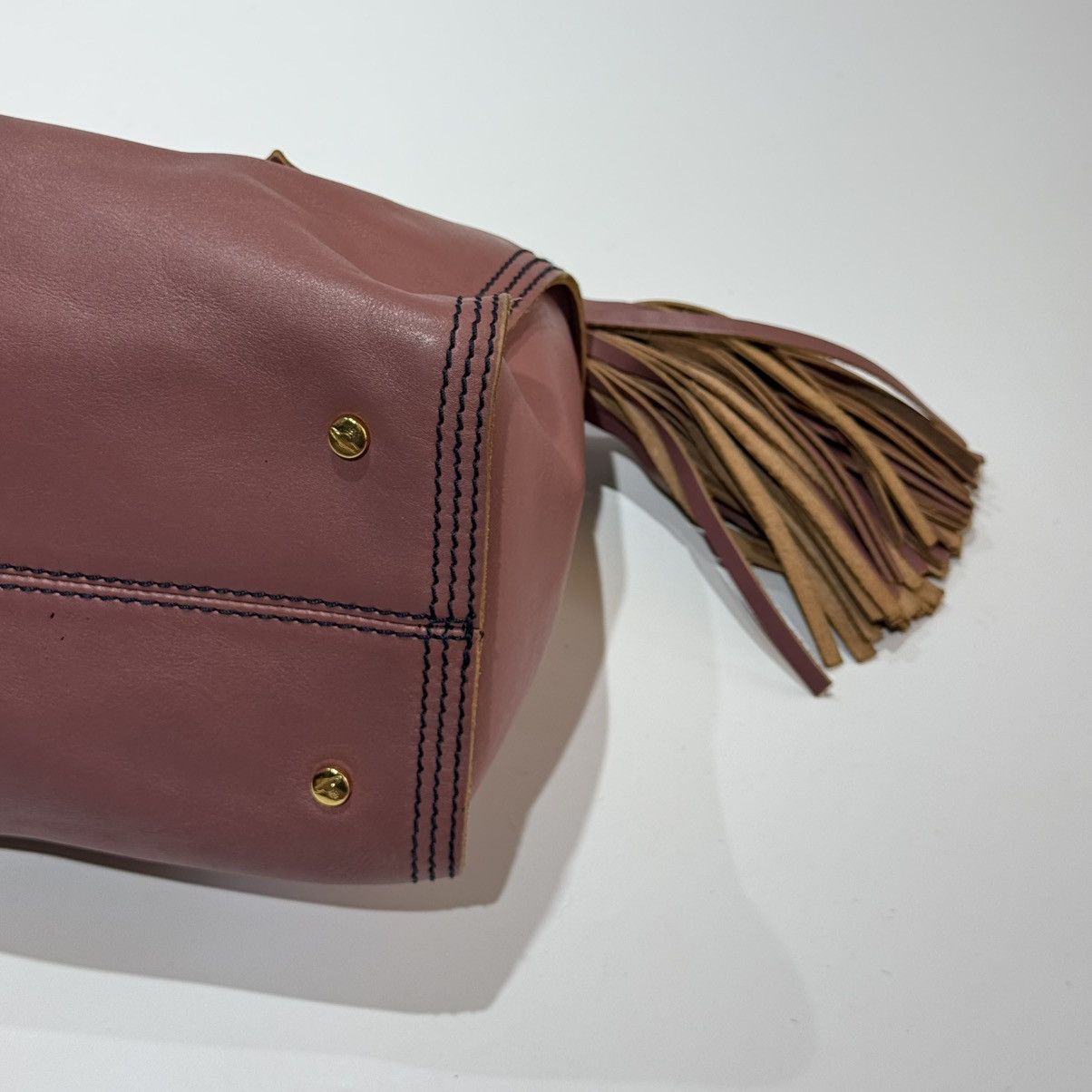 Vivienne Westwood Vivienne Westwood Leather Dolce Vita Tassel Hand Bag Size ONE SIZE - 7 Thumbnail