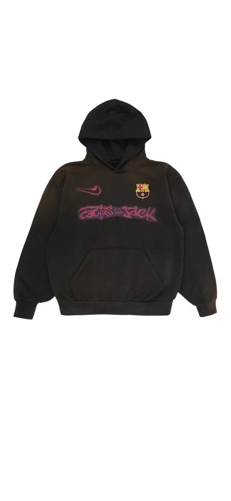 Cactus Jack x FC Barcelona x NIKE パーカー Travis Scott x FC