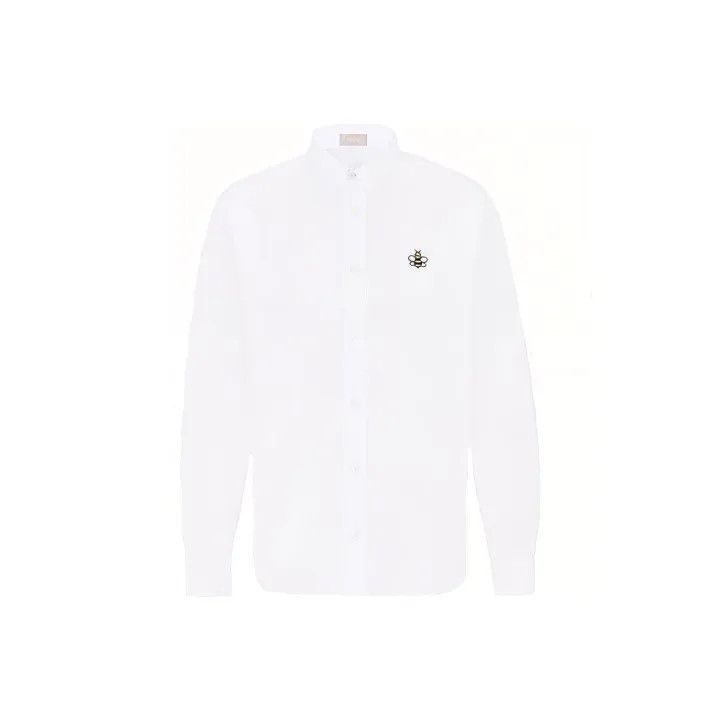 Dior Dior x KAWS Bee Embroidered Long Sleeve Shirt 0079 Size US L / EU 52-54 / 3 - 1 Thumbnail