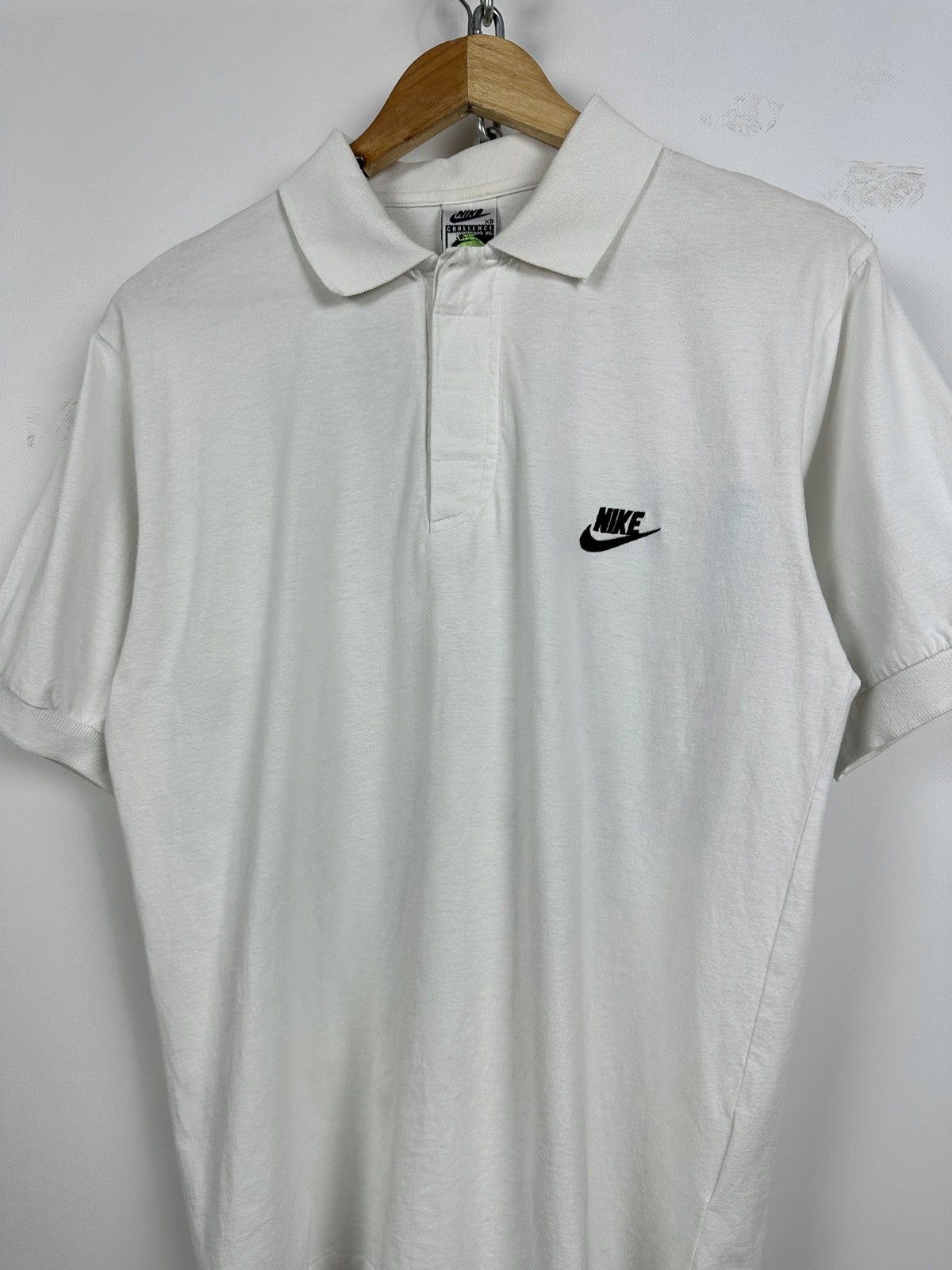 Nike Vintage Nike Challenge Court Polo Shirt Andre Agassi Style Size US S / EU 44-46 / 1 - 11 Thumbnail