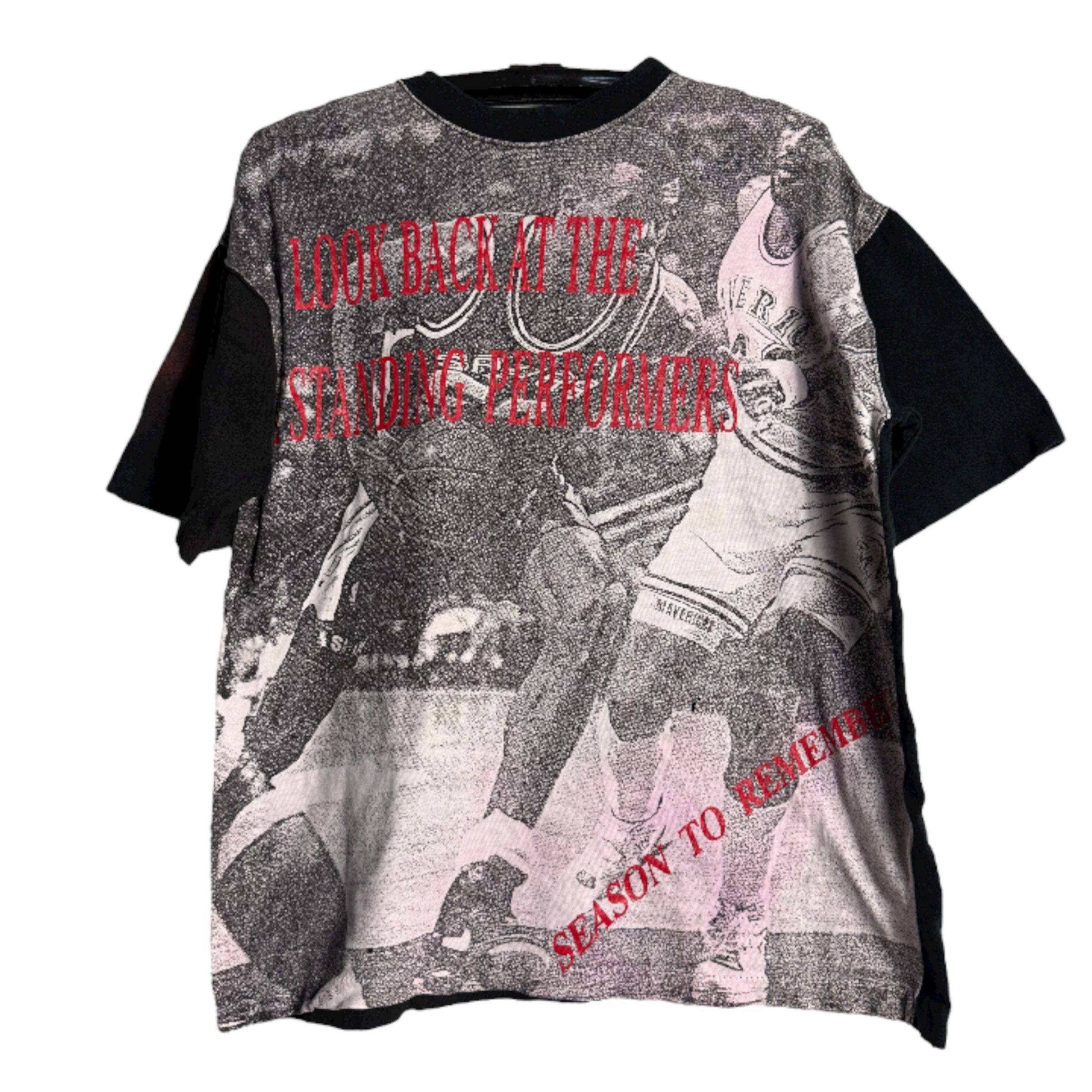 NBA 🔥RARE🔥Vintage NBA OVP Game Bootleg T-shirt Single Stich Size US L / EU 52-54 / 3 - 1 Thumbnail