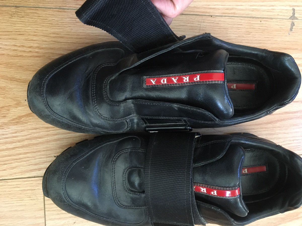 Prada Prada strap front RUNNERS SNEAKERS Size US 9 / EU 42 - 3 Thumbnail