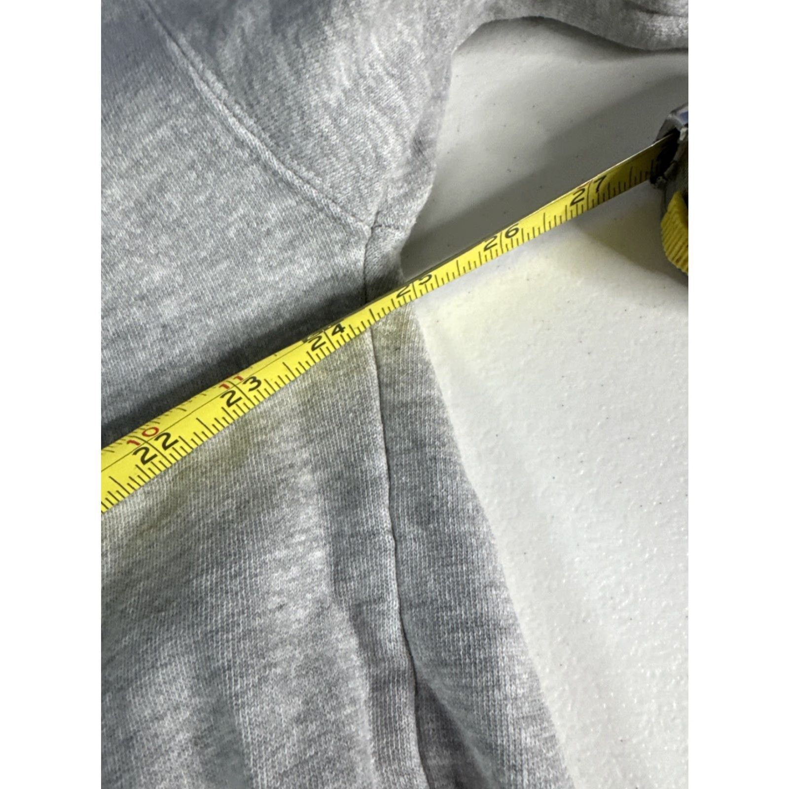 Eddie Bauer VINTAGE Eddie Bauer Hoodie Sweatshirt Sz L Spell Out Heather Gray Mens Pullover Regular Size L Gray Size US L / EU 52-54 / 3 - 5 Thumbnail