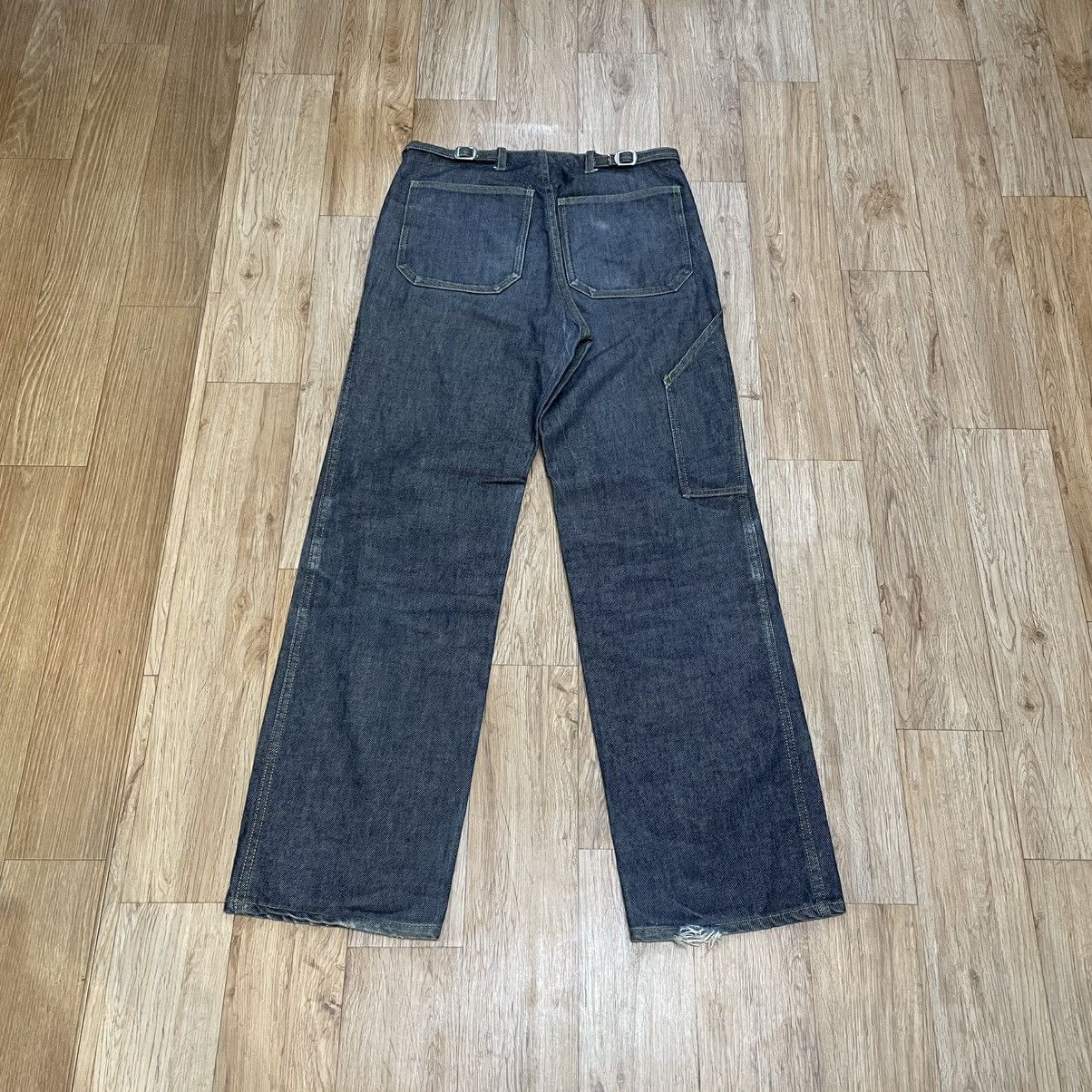 Issey Miyake Zucca Wide Leg Raw Indigo Denim Pants Size S Size US 29 - 8 Thumbnail