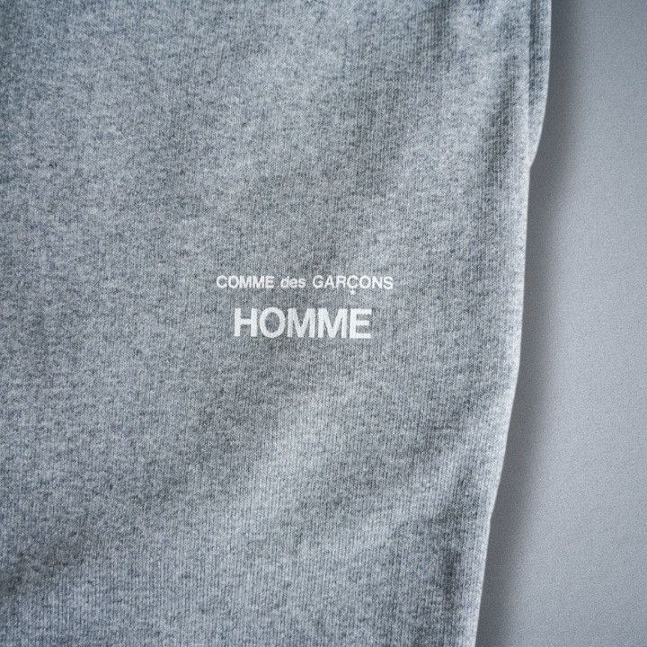 Comme des Garcons Homme NWT 25AW COMME des GARCONS HOMME Logo Sweat Pants Gray S Size US 33 - 3 Thumbnail