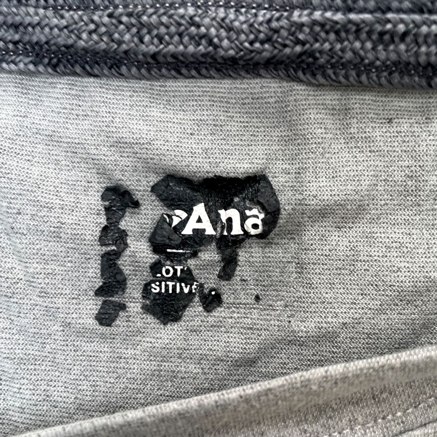 Prana Prana Mens Medium Gray Space Dye Round Neck Logo Performance Athleisure Shirt Size US M / EU 48-50 / 2 - 5 Thumbnail