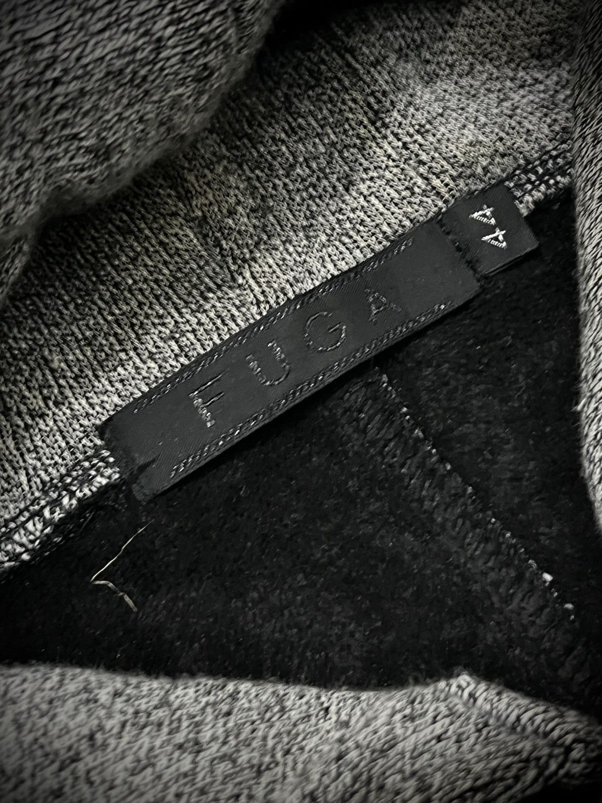 GOSTAR DE FUGA 2000s Fuga Asymmetric Destroy Bono Hood Jakcet Size US M / EU 48-50 / 2 - 7 Thumbnail